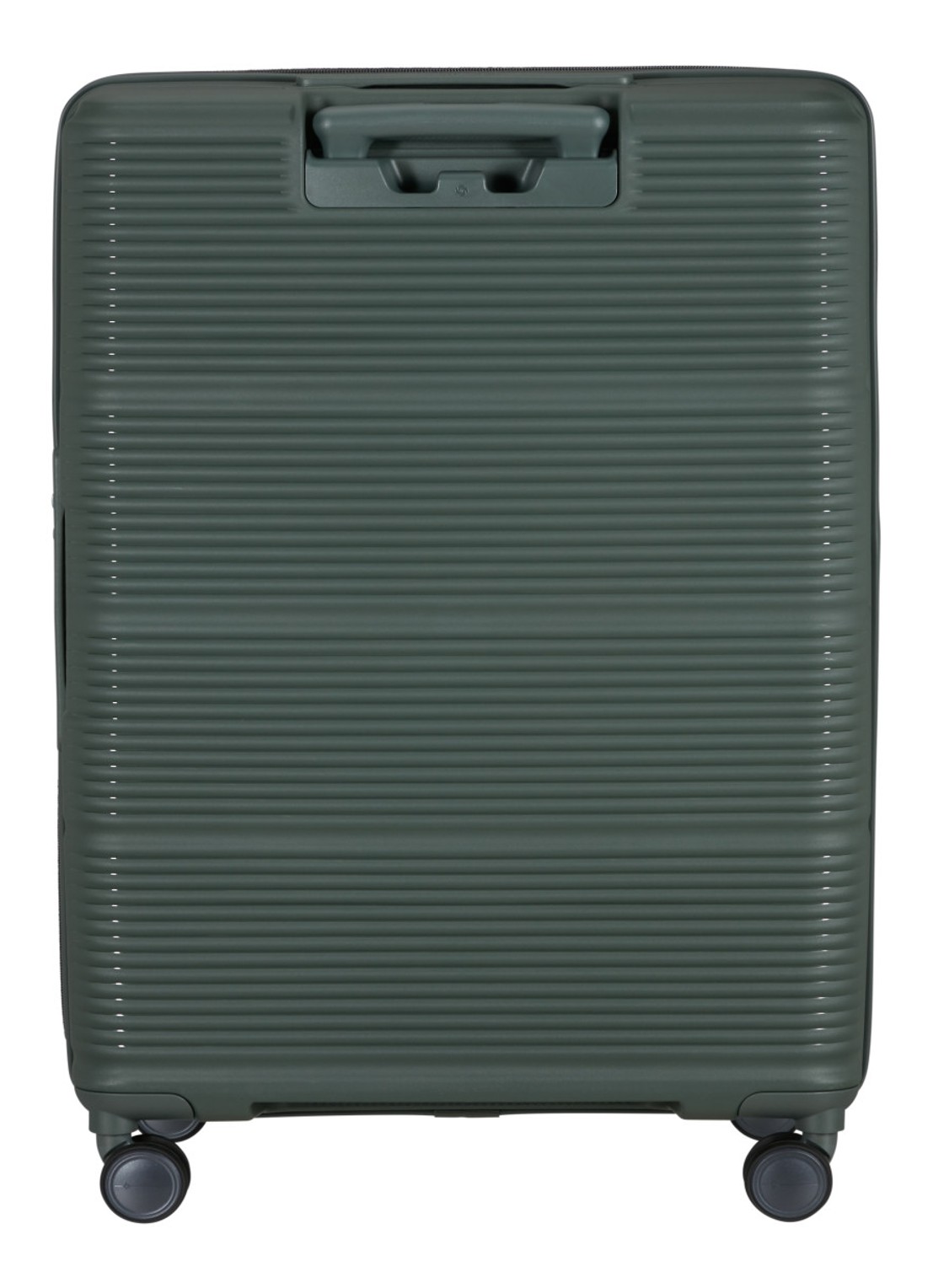 Samsonite Paralux vergrootbare spinner 75 cm - achterkant 4 olijfgroen
