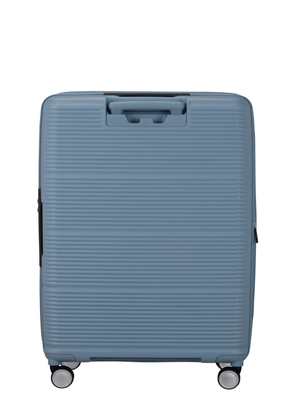 Samsonite Paralux vergrootbare spinner 75 cm - achterkant 4 blauw