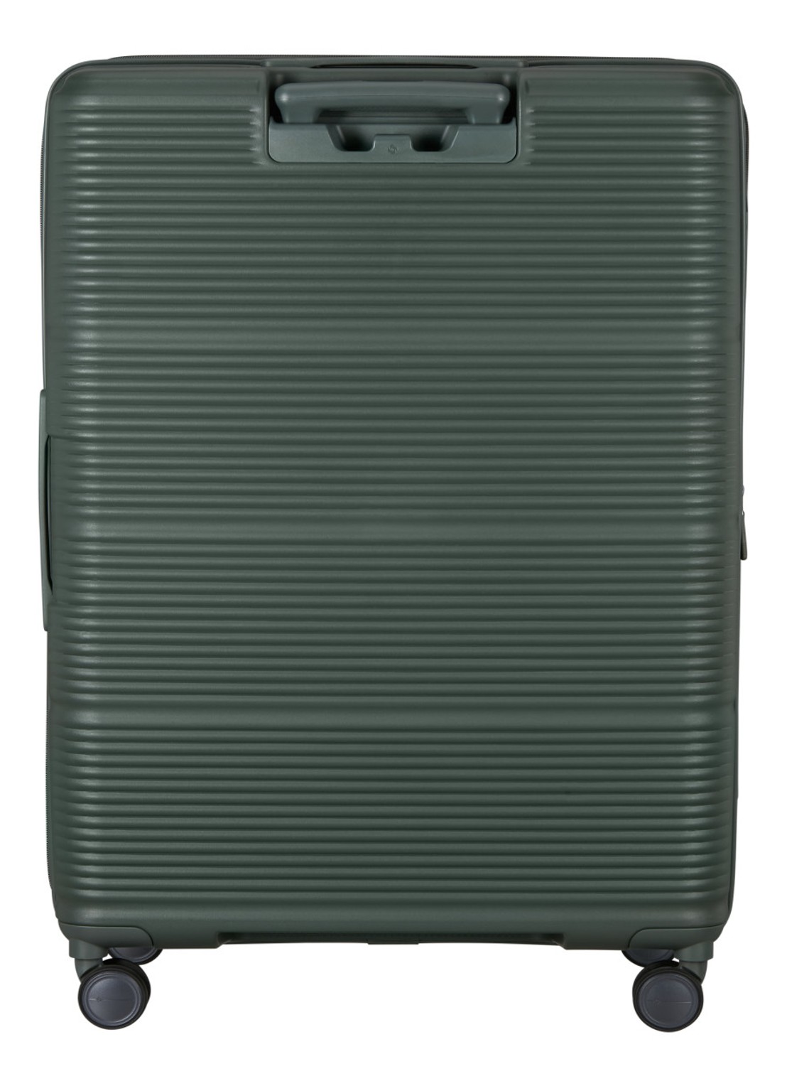 Samsonite Paralux vergrootbare spinner 81 cm - achterkant 2 olijfgroen