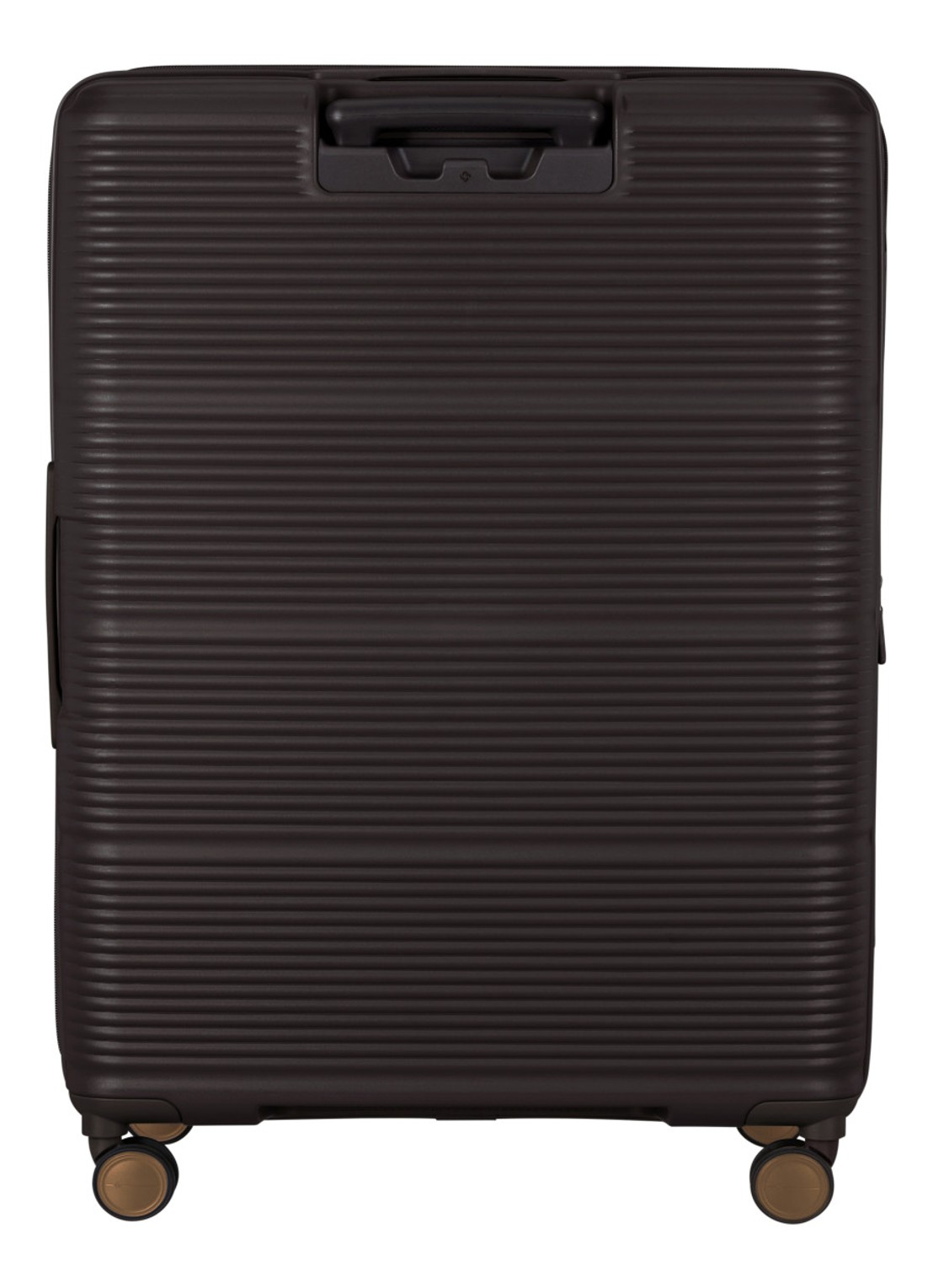 Samsonite Paralux vergrootbare spinner 81 cm - achterkant 3 donkerbruin