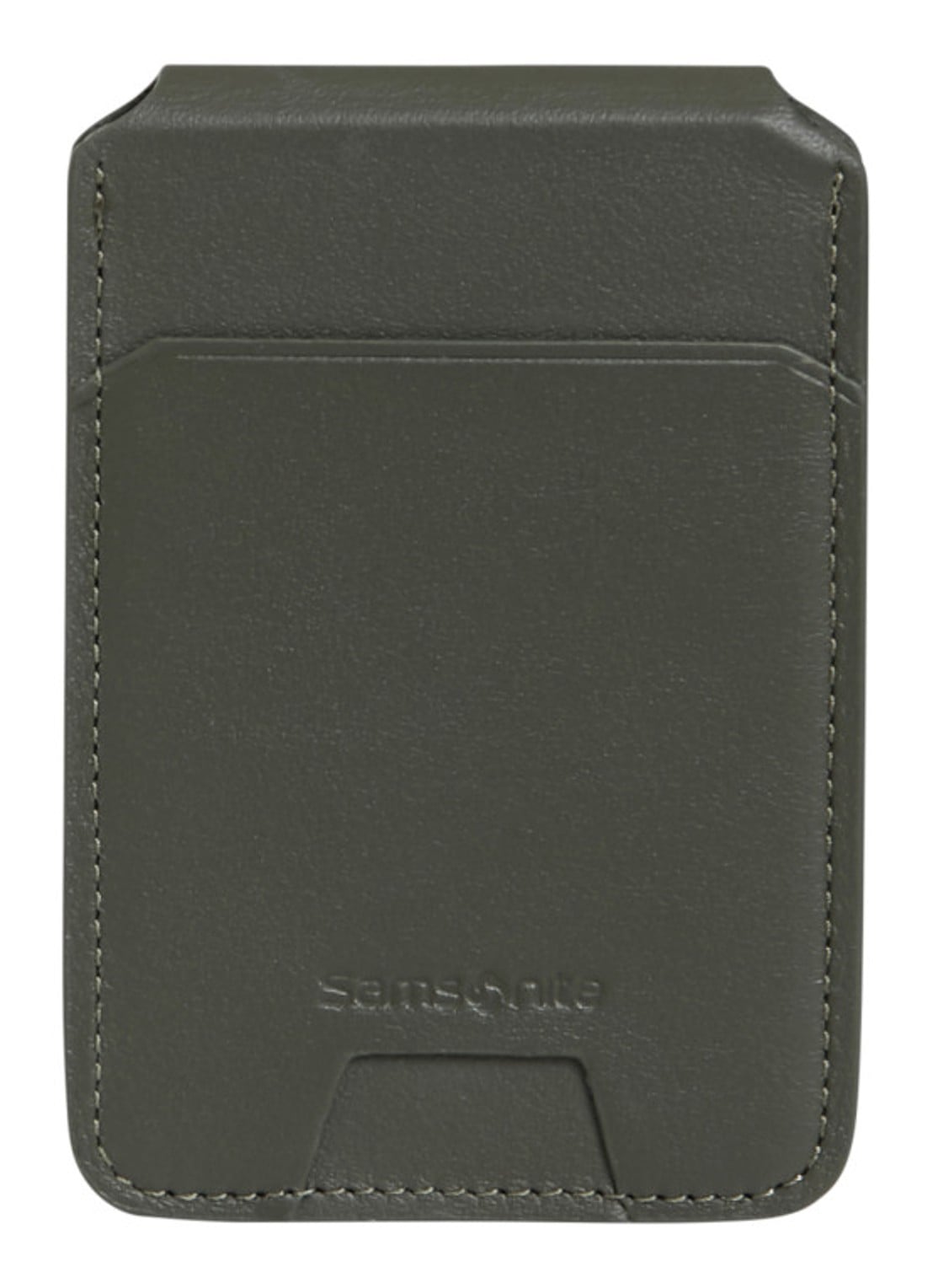 Samsonite Prismix magnetische pasjeshouder - voorkant 2 mosgroen