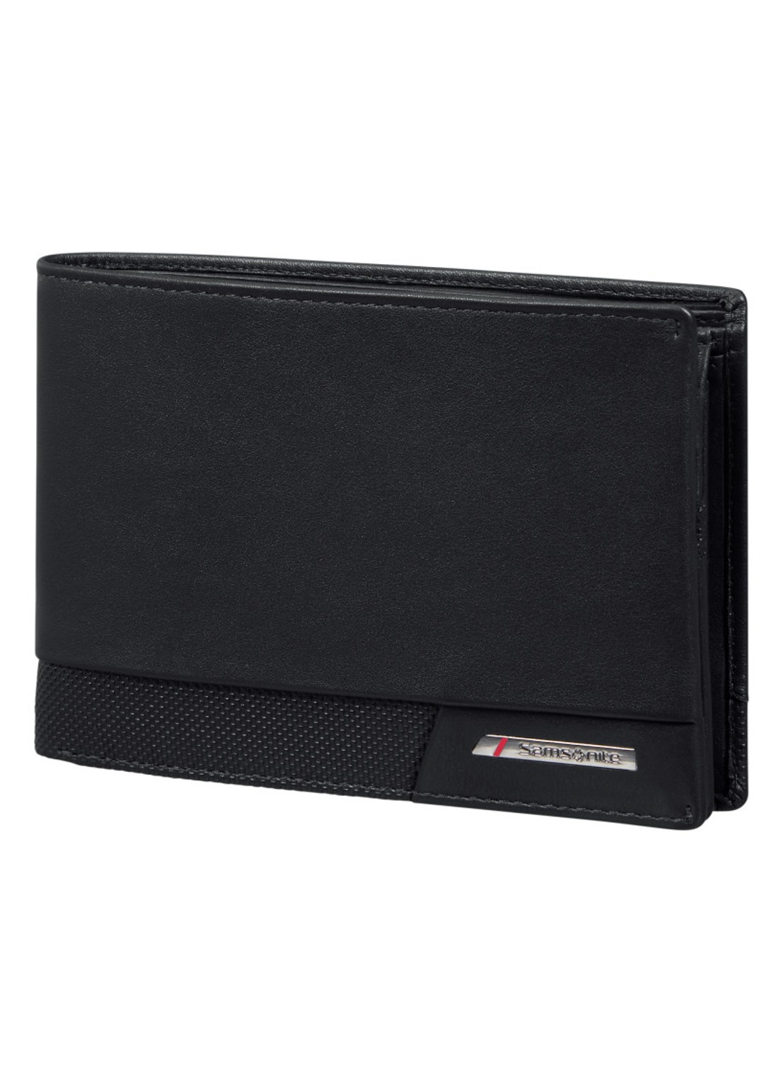 Samsonite Pro-DLX 6 portemonnee van leer - voorkant zwart