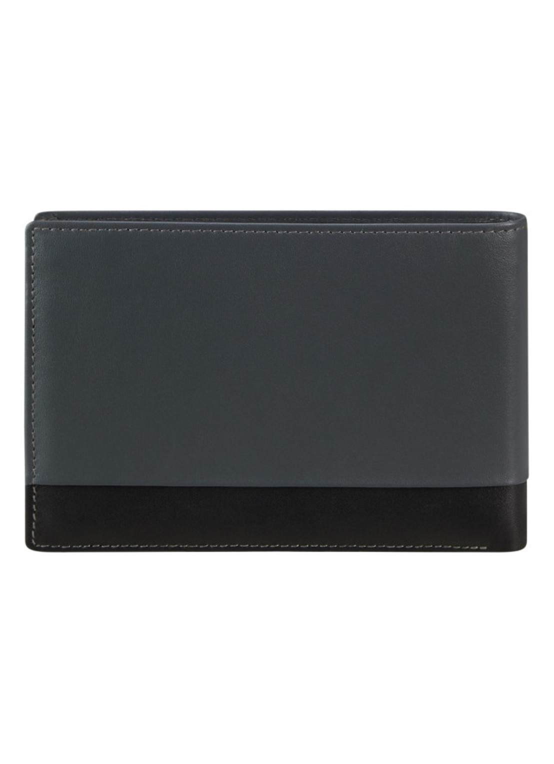 Samsonite Pro-DLX 6 portemonnee van leer - achterkant blauwgrijs