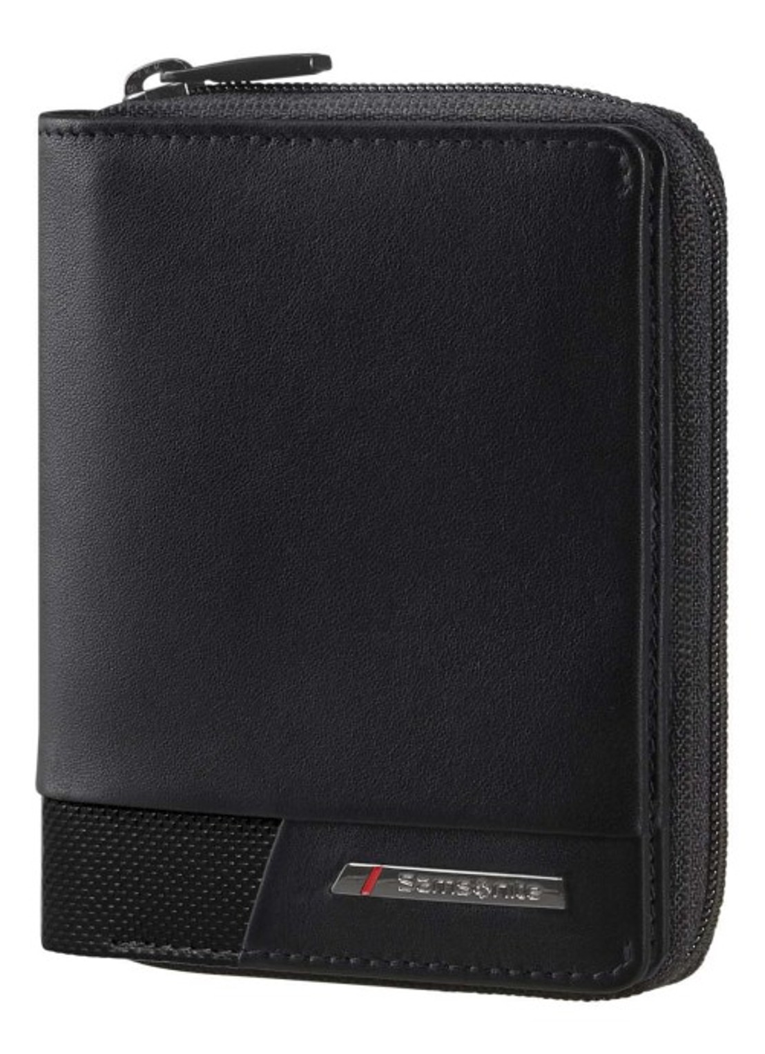 Samsonite Pro-DLX 6 portemonnee van leer - voorkant zwart