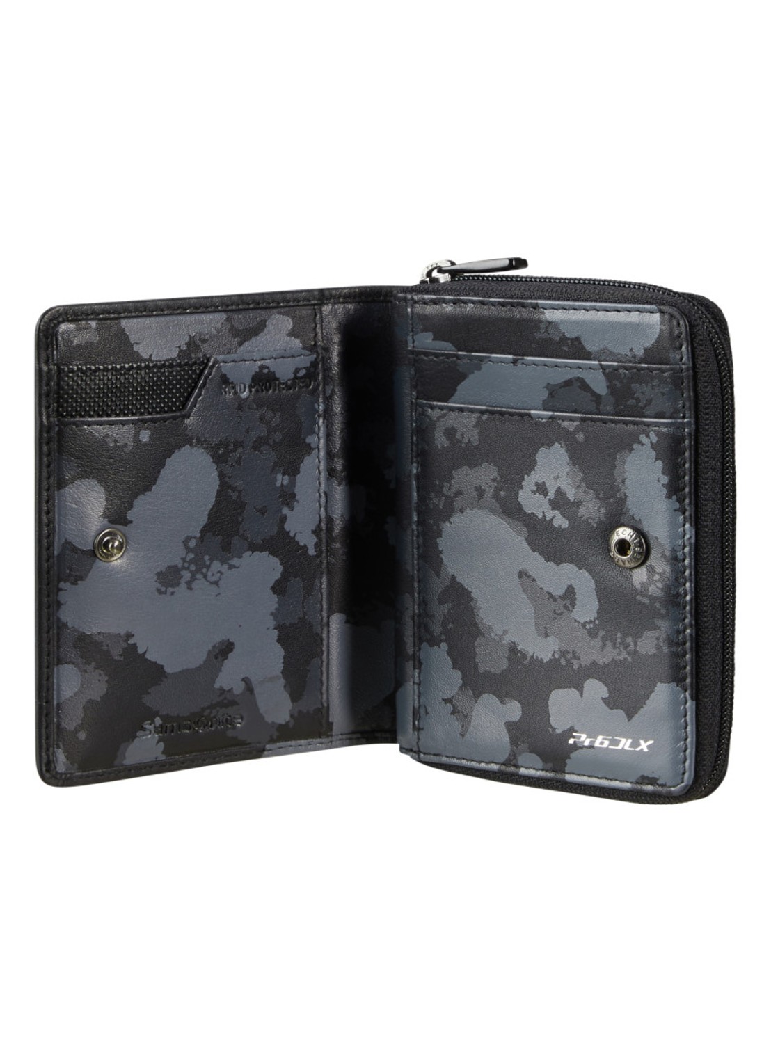 Samsonite Pro-DLX 6 portemonnee van leer - detail 2 zwart