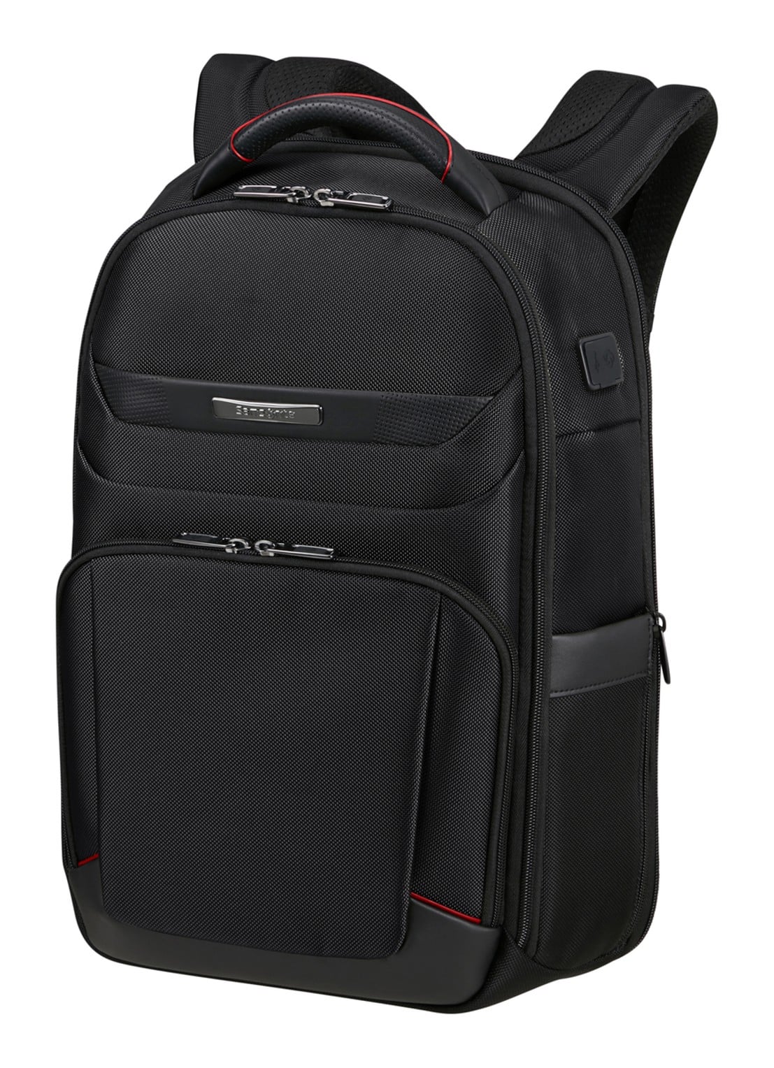 Samsonite Pro-DLX 6 rugzak met 15,6 inch laptopvak - voorkant 3 zwart