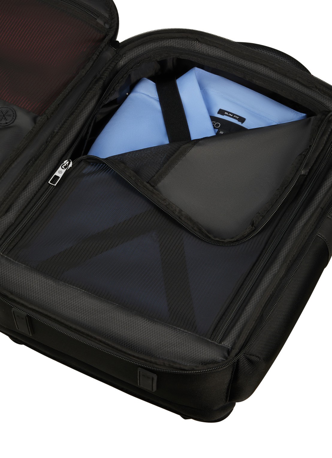 Samsonite Pro-DLX 6 rugzak met 15,6 inch laptopvak - detail 4 zwart