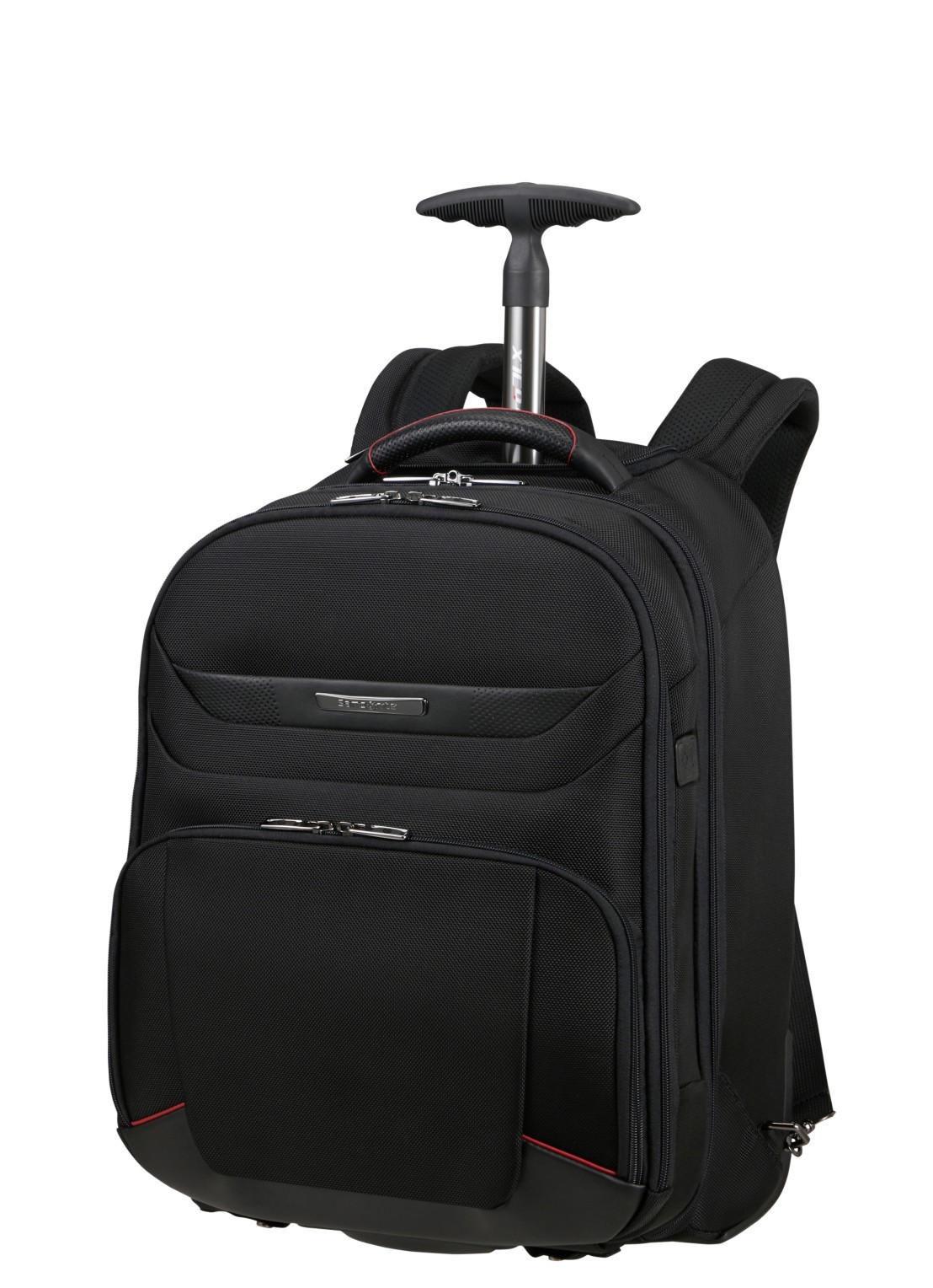 Samsonite Pro-DLX 6 rugzak met 17,3 inch laptopvak - voorkant zwart