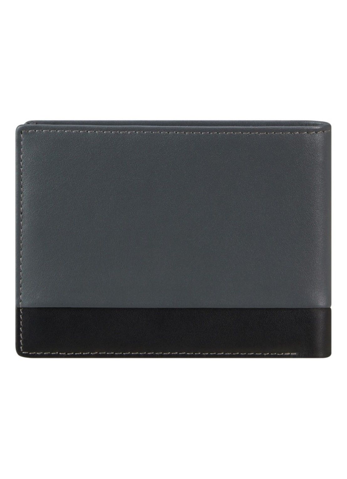 Samsonite Pro-Dlx 6 Slg portemonnee van leer - achterkant 4 grijs
