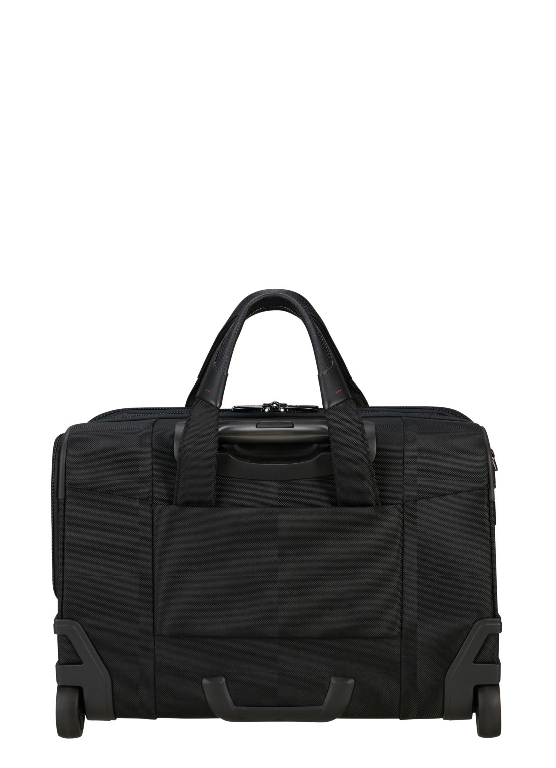 Samsonite Pro-DLX 6 trolley businesstas met 15,6 inch laptopvak - achterkant zwart