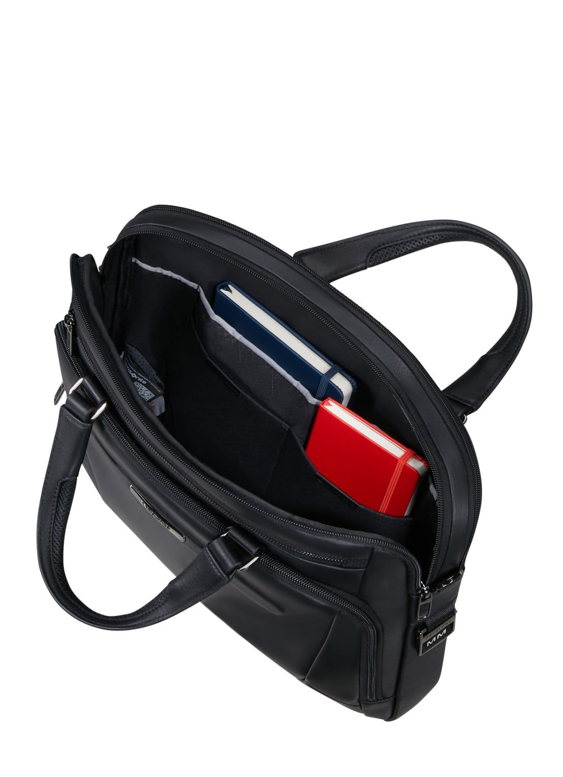 Samsonite PRO-DLX businesstas met 15,6 inch laptopvak - achterkant zwart