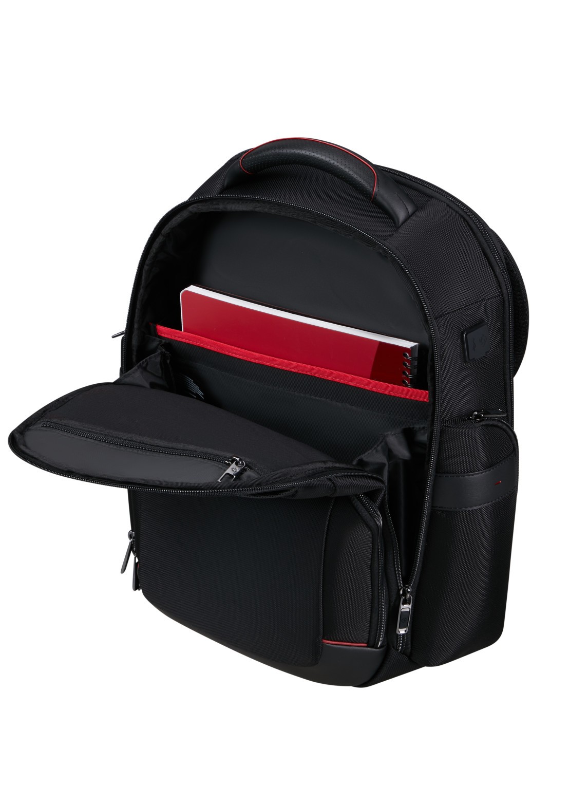 Samsonite Pro-DLX rugzak met 15,6 inch laptopvak - detail 4 zwart
