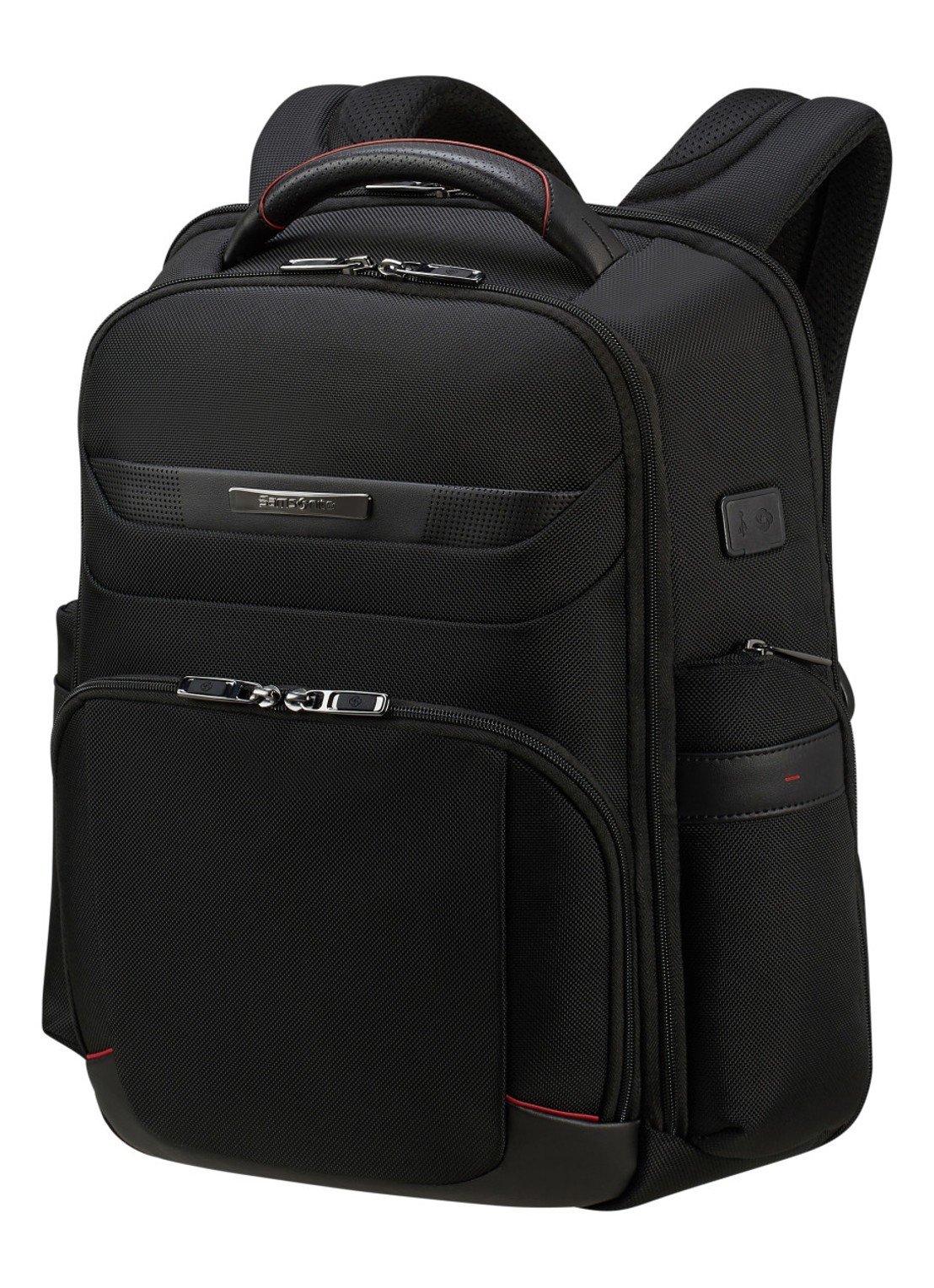 Samsonite Pro-DLX rugzak met 15,6 inch laptopvak - voorkant 2 zwart