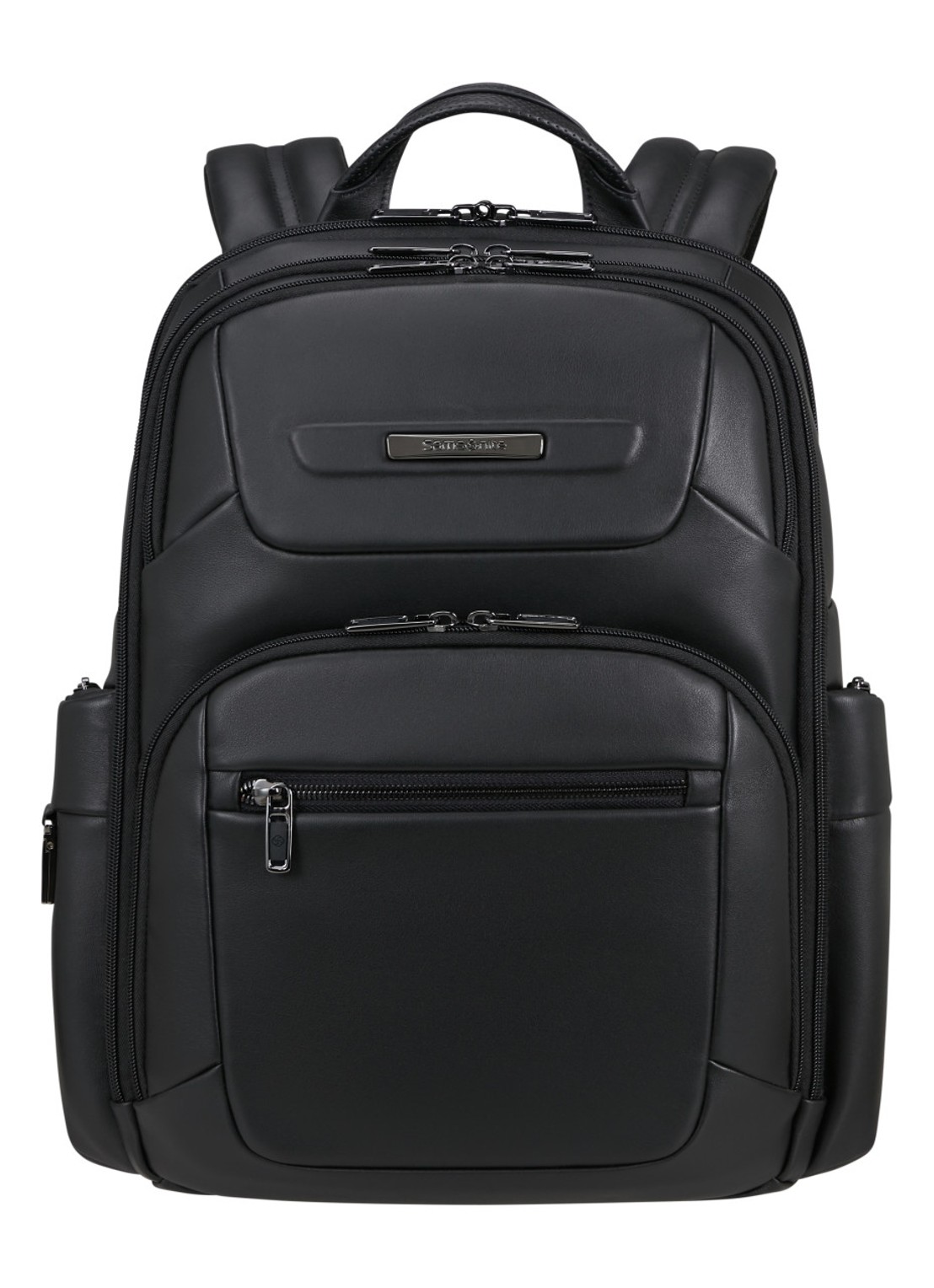Samsonite PRO-DLX rugzak met 15,6 inch laptopvak - voorkant 3 zwart
