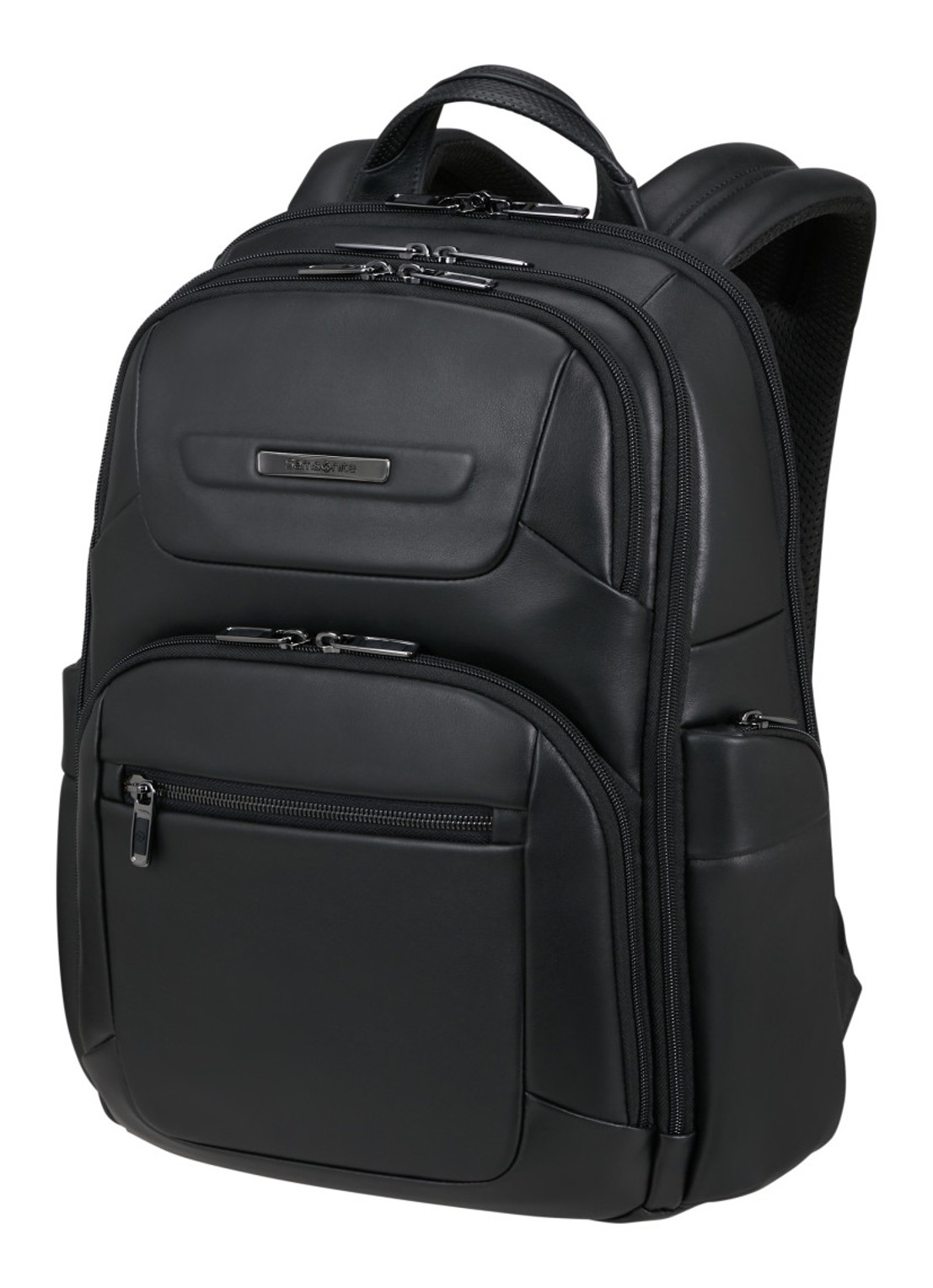 Samsonite PRO-DLX rugzak met 15,6 inch laptopvak - voorkant 4 zwart