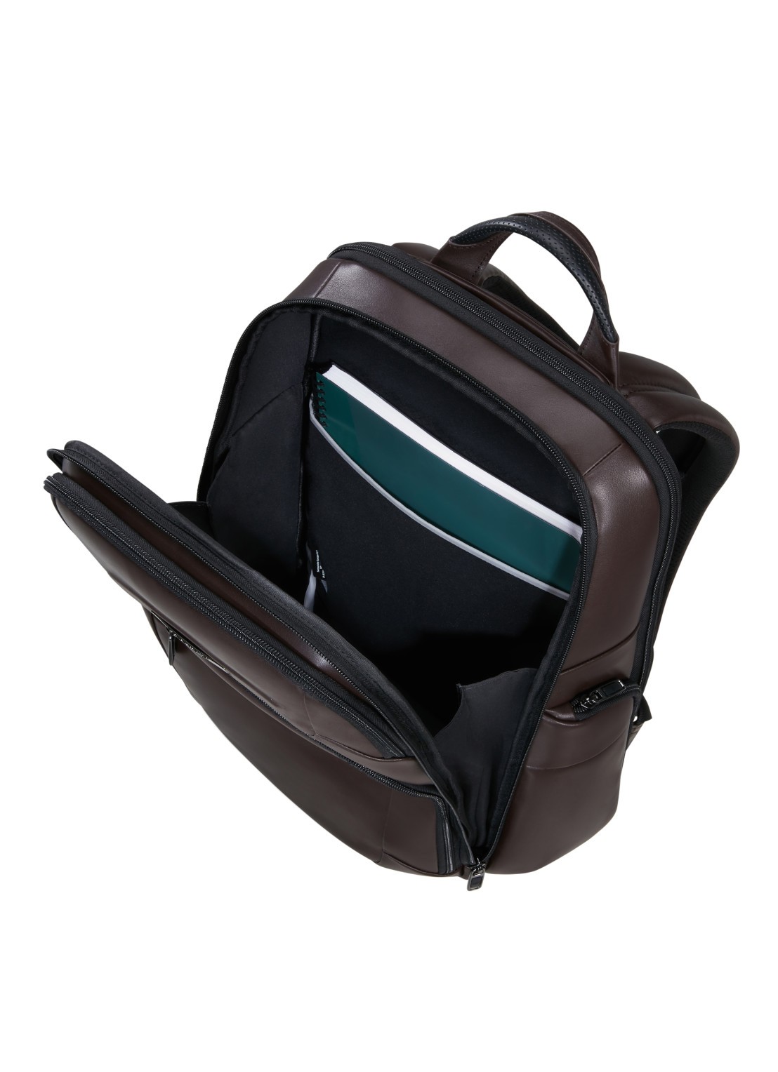 Samsonite PRO-DLX rugzak met 15,6 inch laptopvak - detail 4 donkerbruin