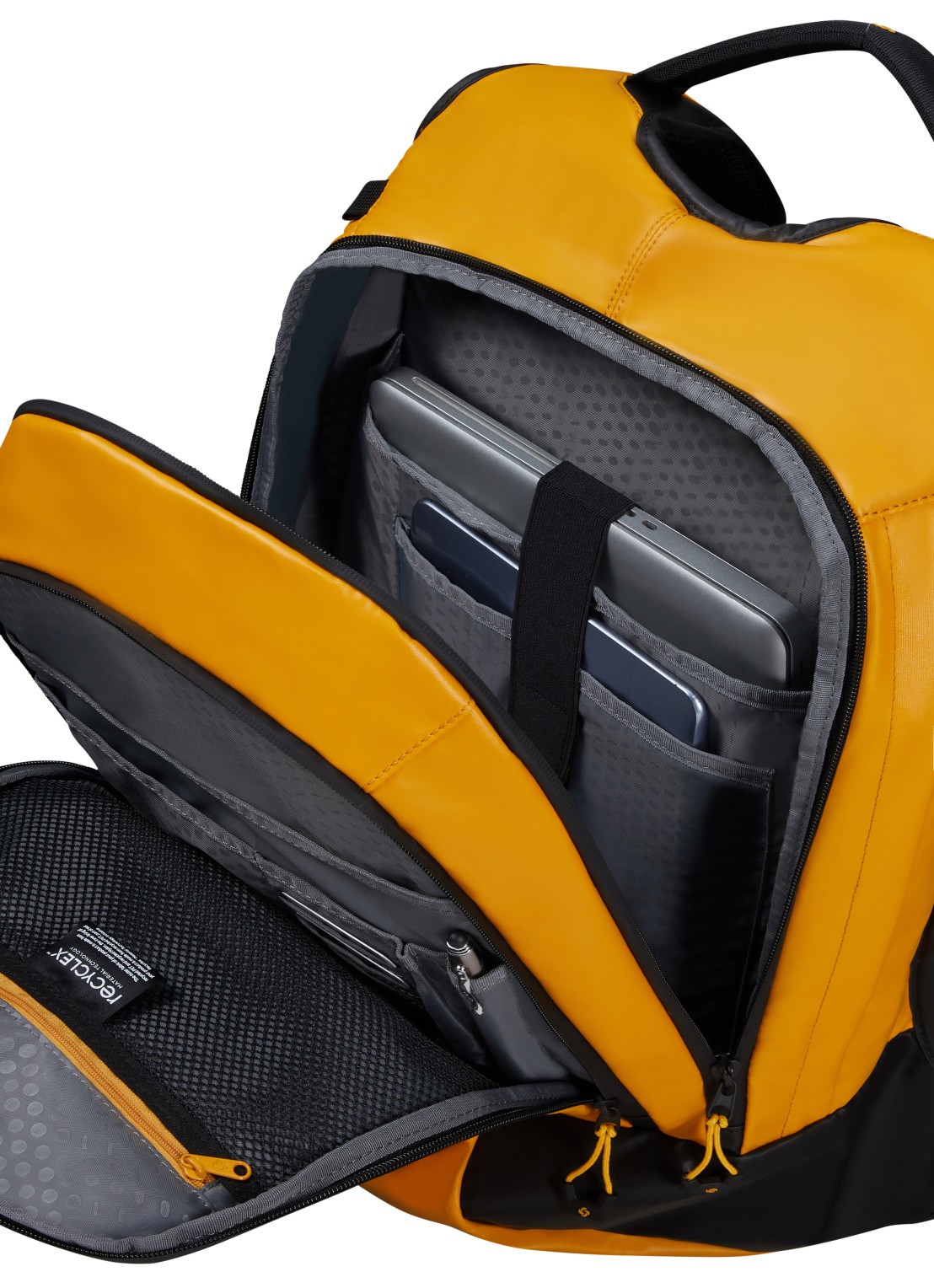 Samsonite Prodiver L rugzak met 17,3 inch laptopvak - detail 3 geel