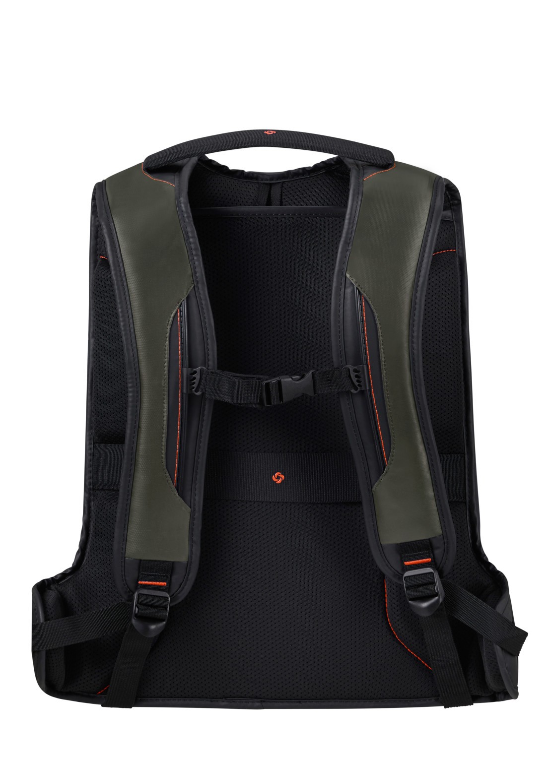 Samsonite Prodiver L rugzak met 17,3 inch laptopvak - achterkant 4 donkergroen