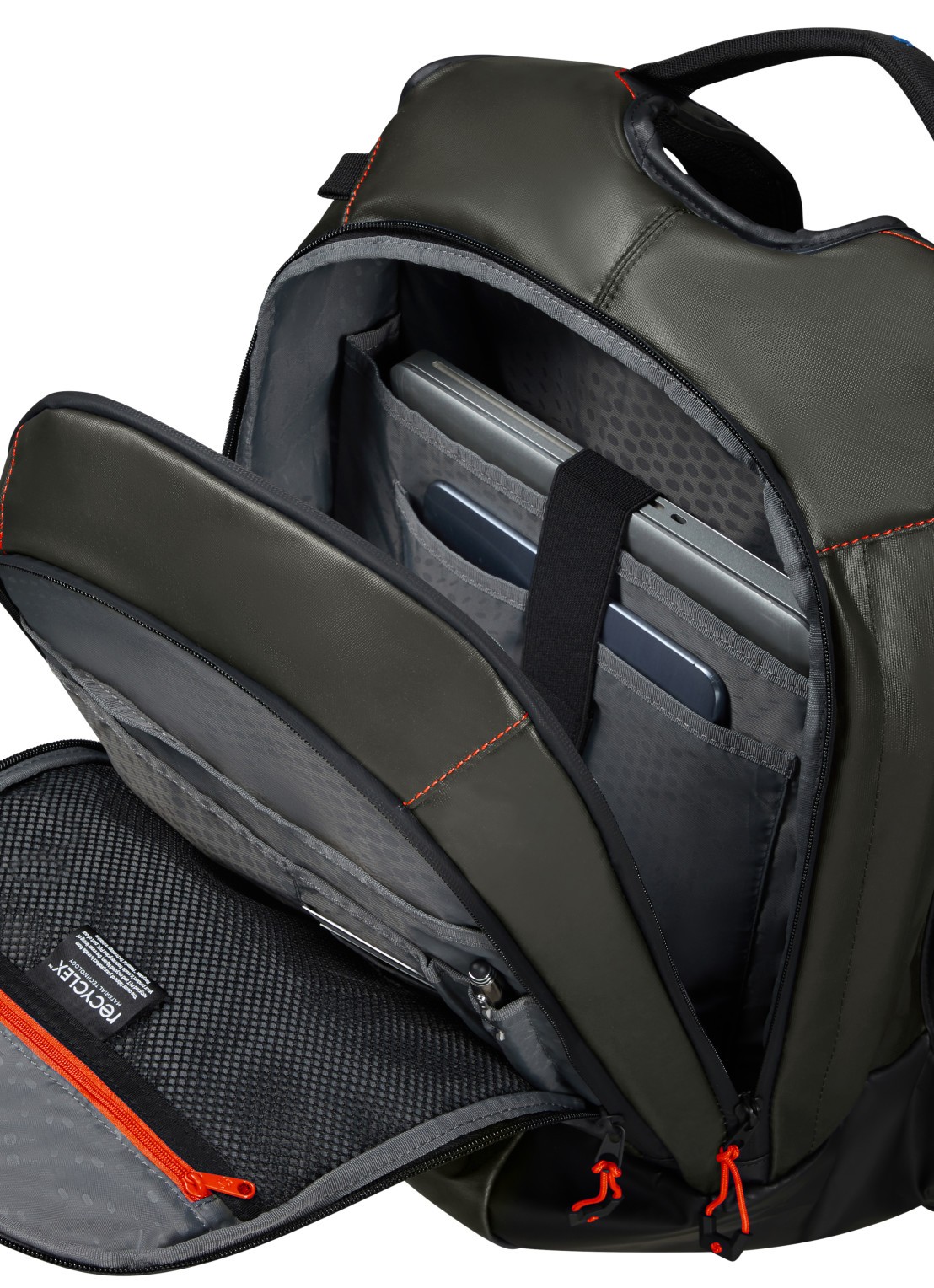 Samsonite Prodiver L rugzak met 17,3 inch laptopvak - detail 3 donkergroen