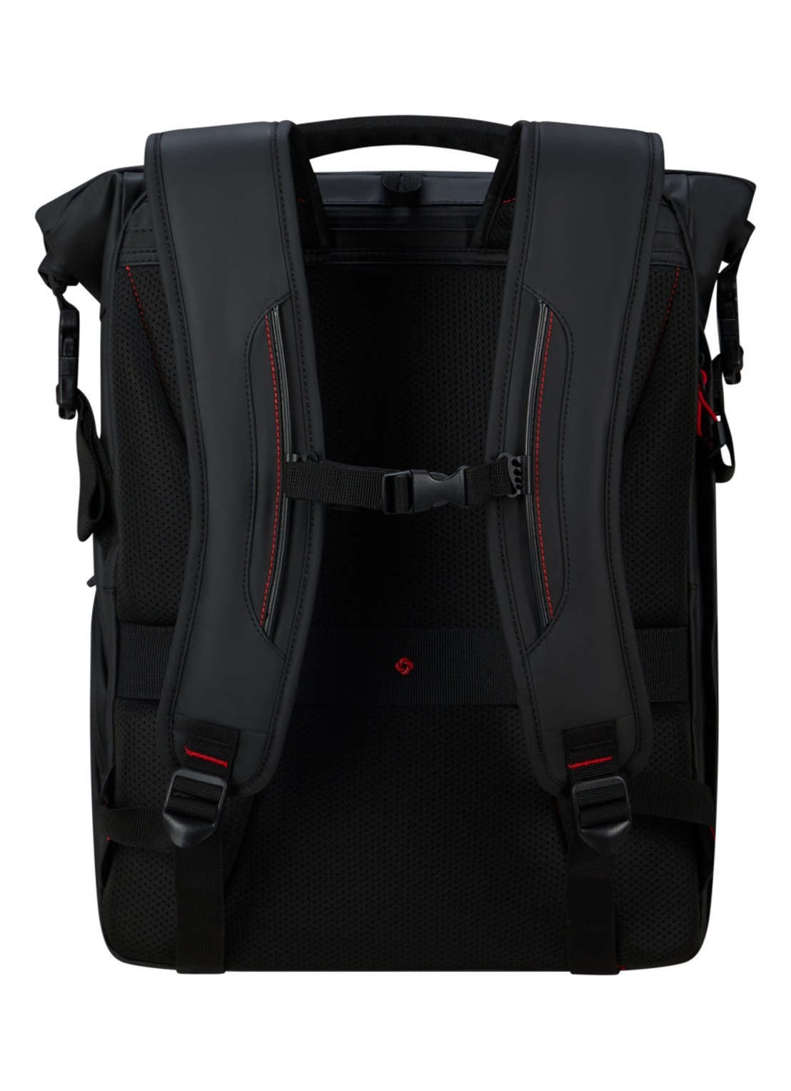 Samsonite Prodiver Rolltop rugzak L met 17 inch laptopvak - achterkant 4 zwart