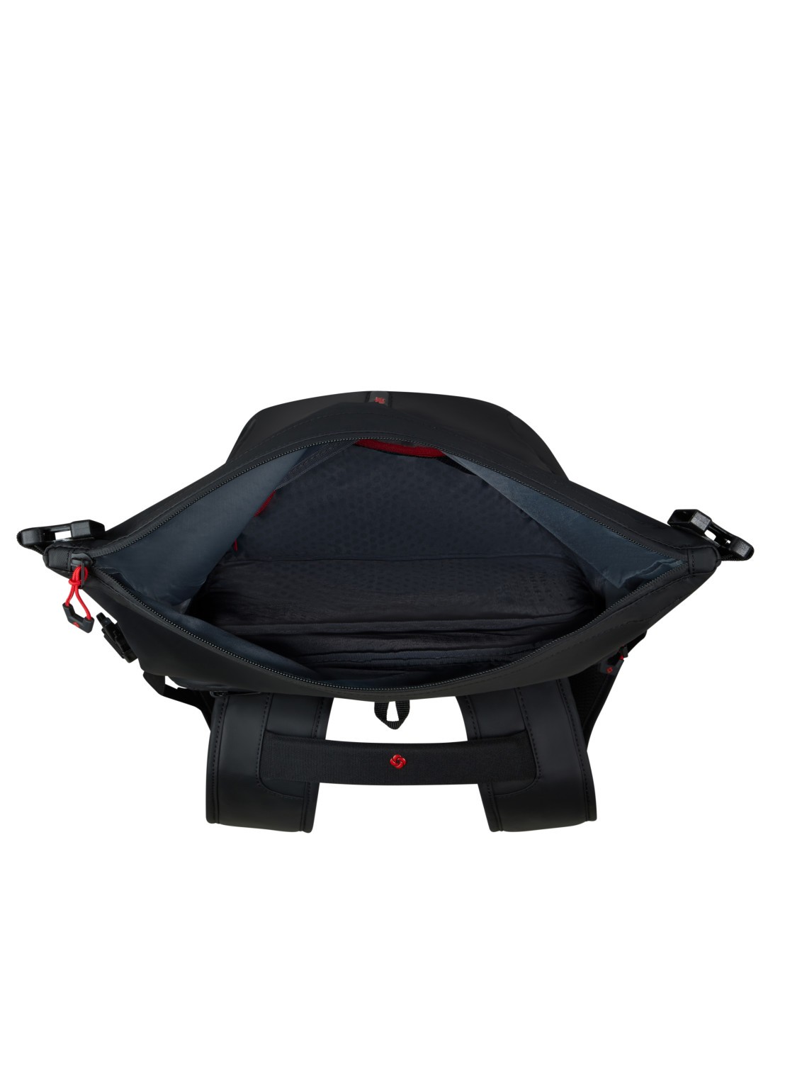 Samsonite Prodiver Rolltop rugzak L met 17 inch laptopvak - voorkant 2 zwart