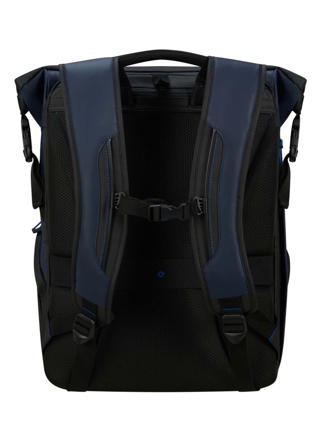 Samsonite Prodiver Rolltop rugzak L met 17 inch laptopvak - achterkant 4 donkerblauw