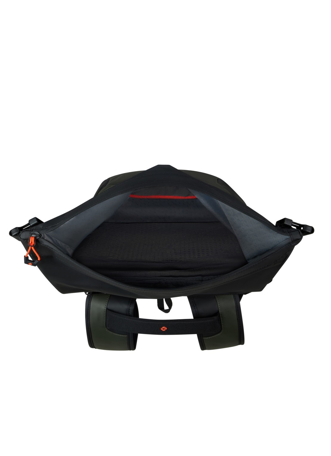 Samsonite Prodiver Rolltop rugzak L met 17 inch laptopvak - voorkant 3 legergroen