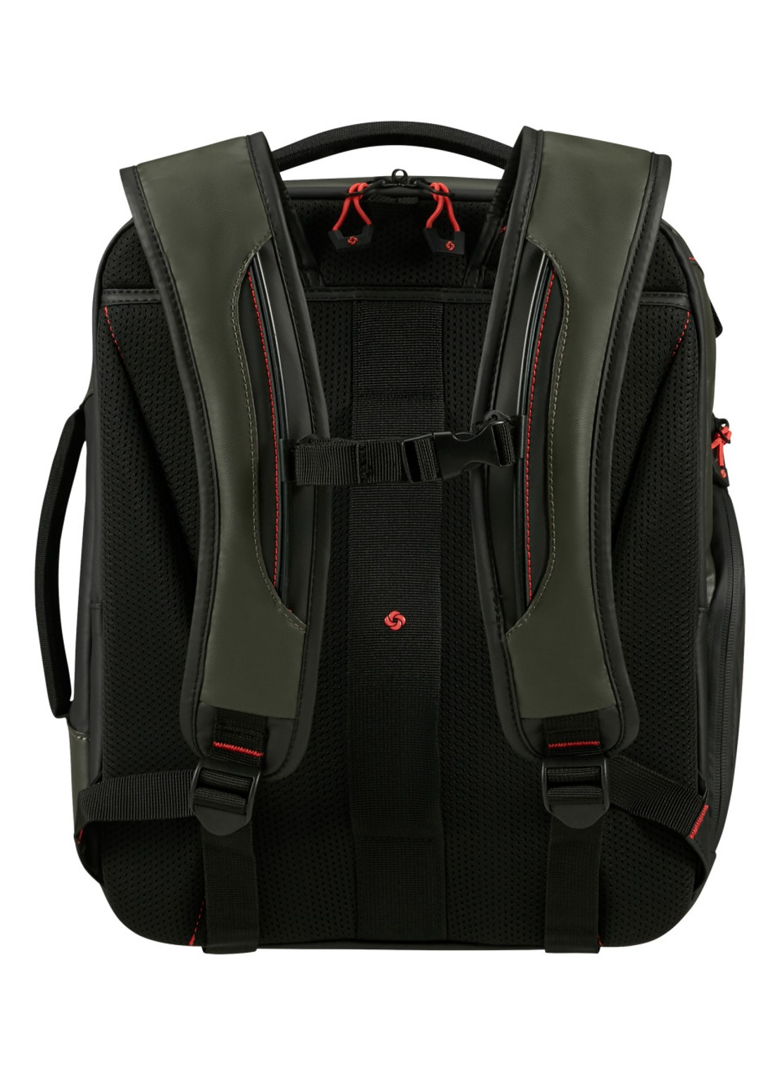 Samsonite Prodiver S rugzak met 15,6 inch laptopvak - achterkant donkergroen
