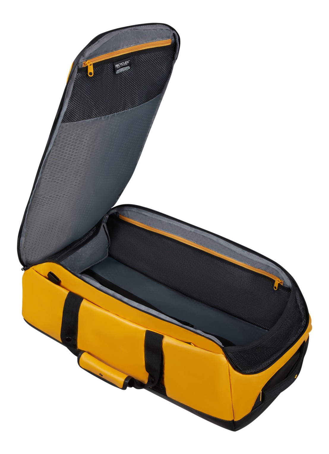 Samsonite Prodiver S weekendtas met afneembare schouderriem - detail geel