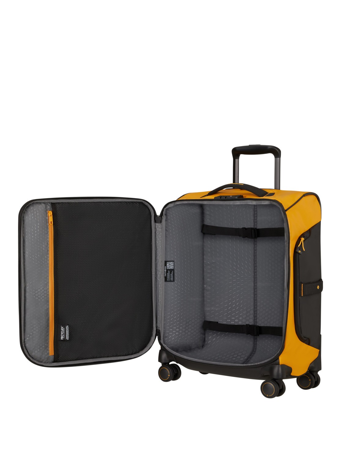Samsonite Prodiver spinner 55 cm - detail okergeel