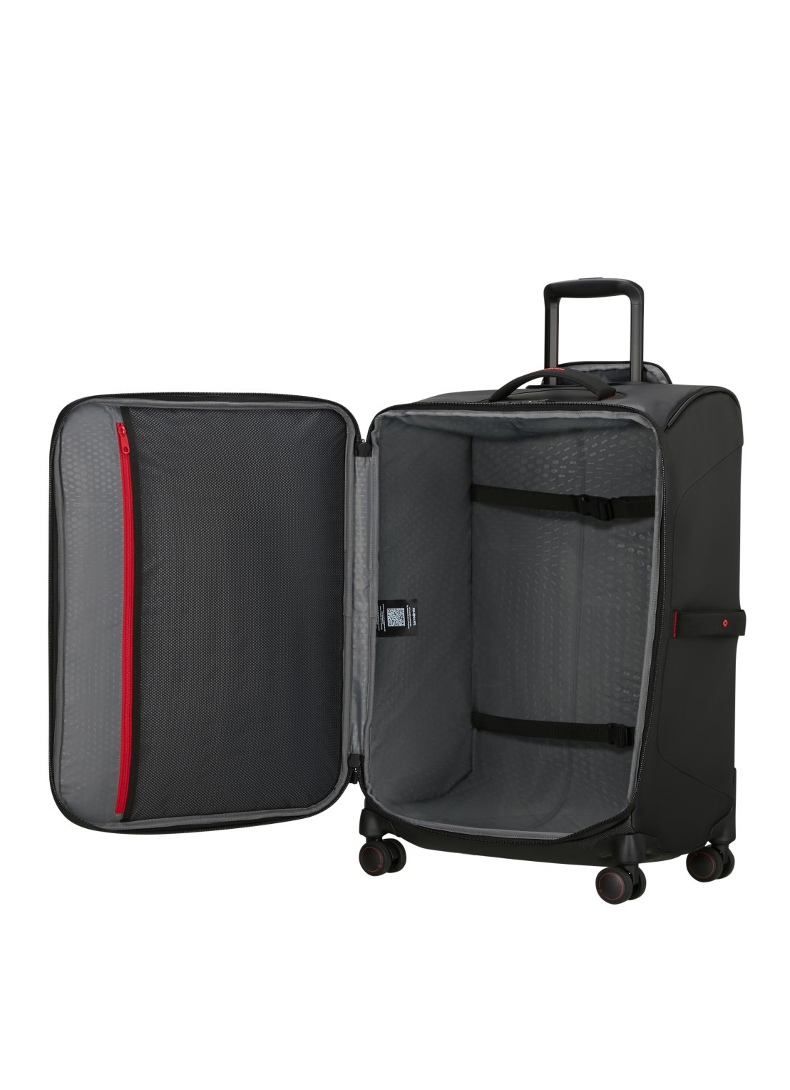 Samsonite Prodiver spinner 68 cm - detail zwart