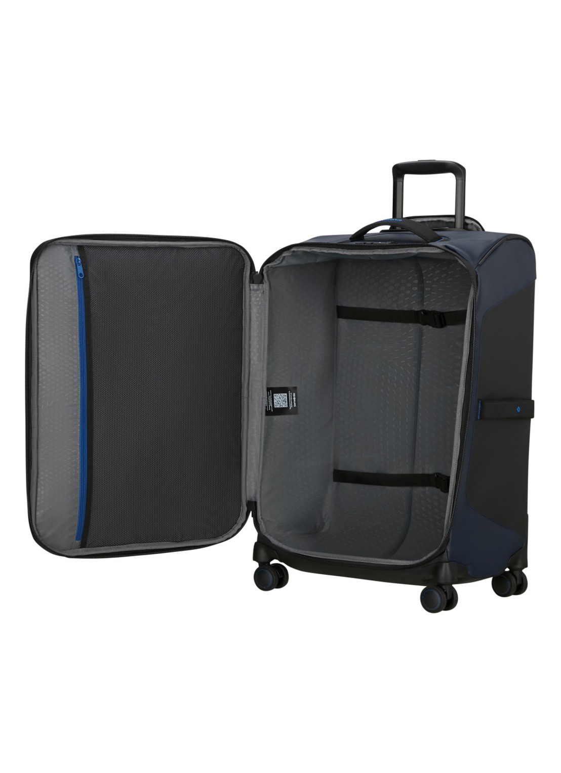 Samsonite Prodiver spinner 68 cm - detail donkerblauw