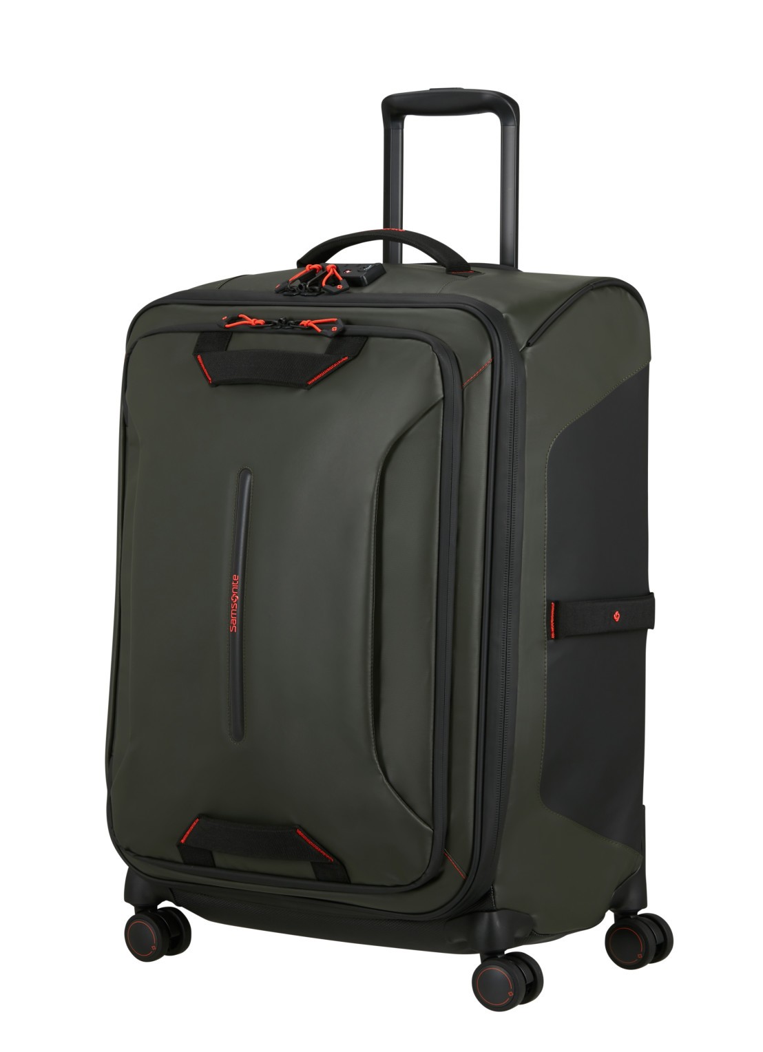 Samsonite Prodiver spinner 68 cm - voorkant 3 donkergroen