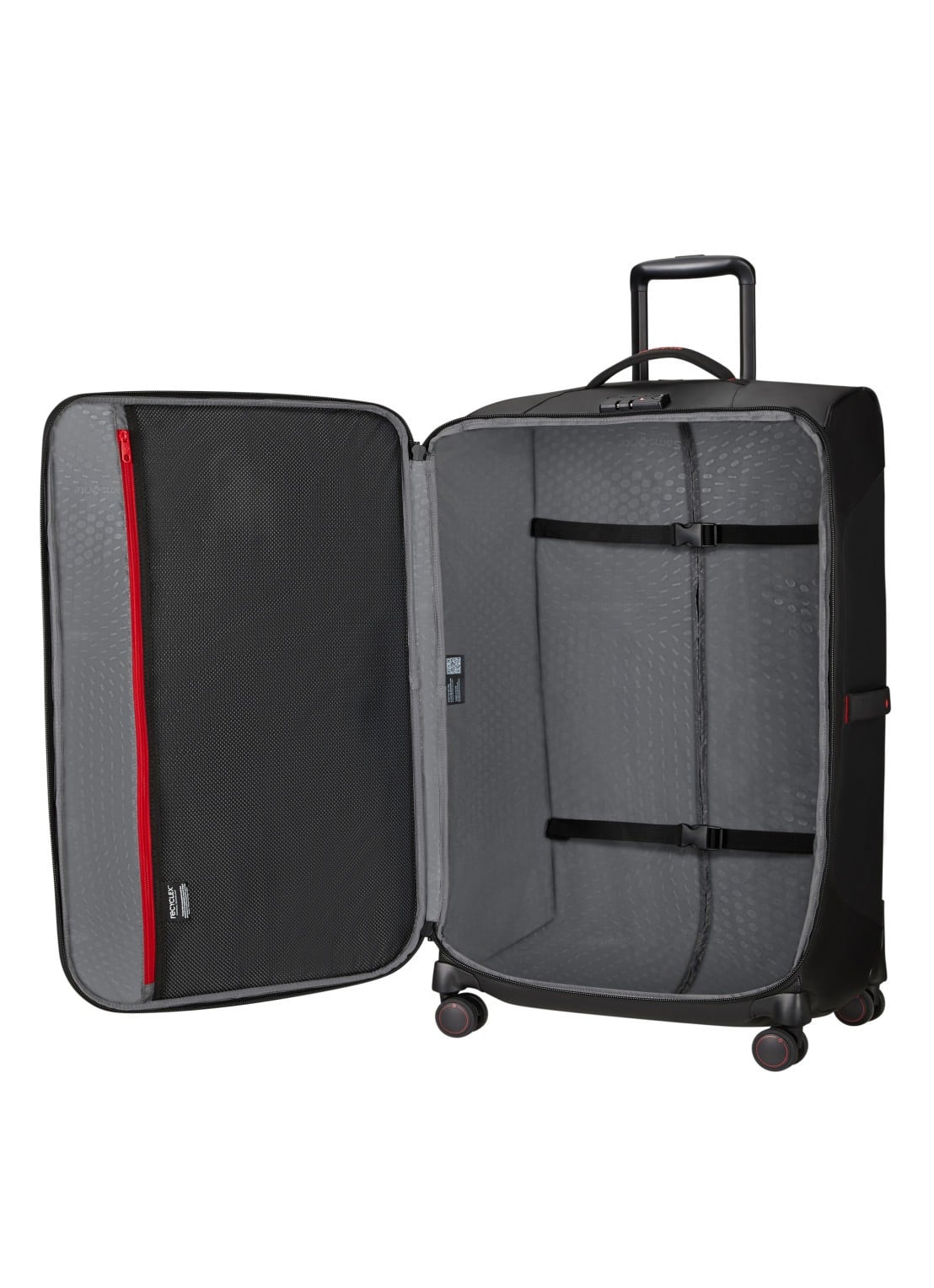 Samsonite Prodiver spinner 79 cm - detail zwart