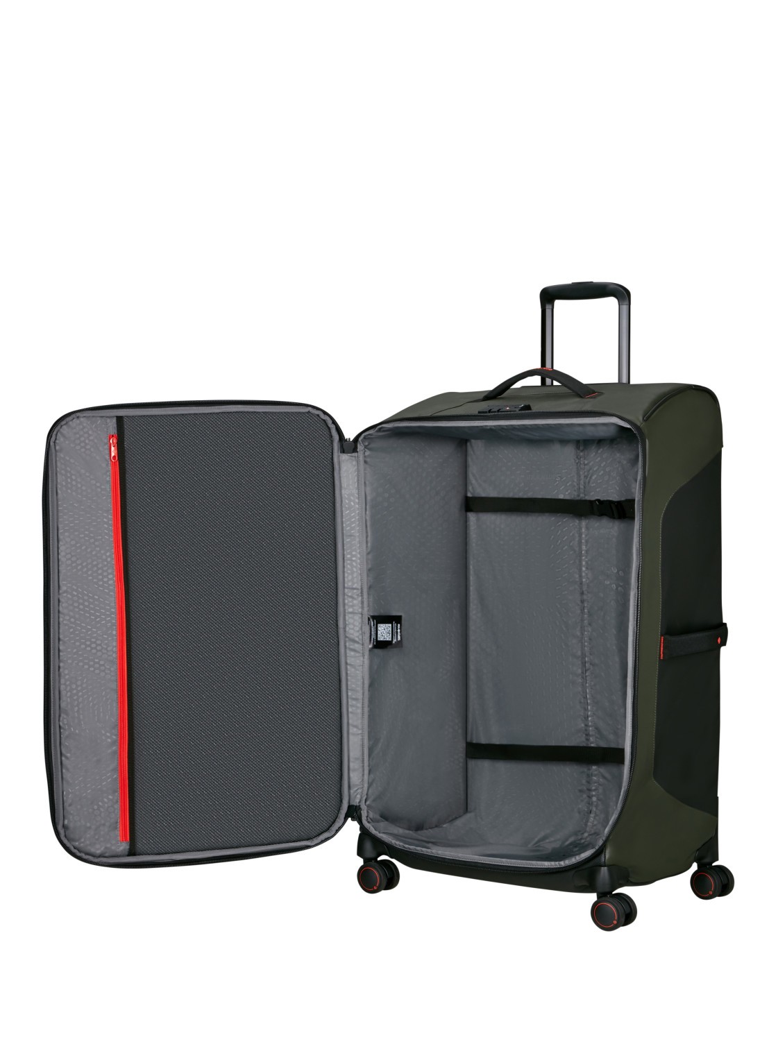 Samsonite Prodiver spinner 79 cm - achterkant 2 donkergroen