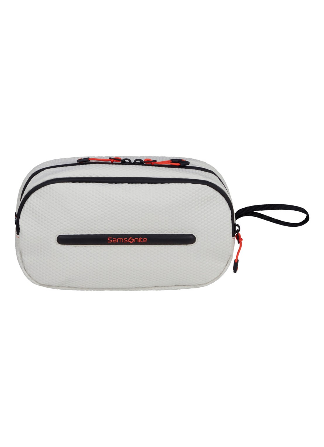 Samsonite Prodiver toilettas met logo - voorkant 3 cloud white / gebroken wit