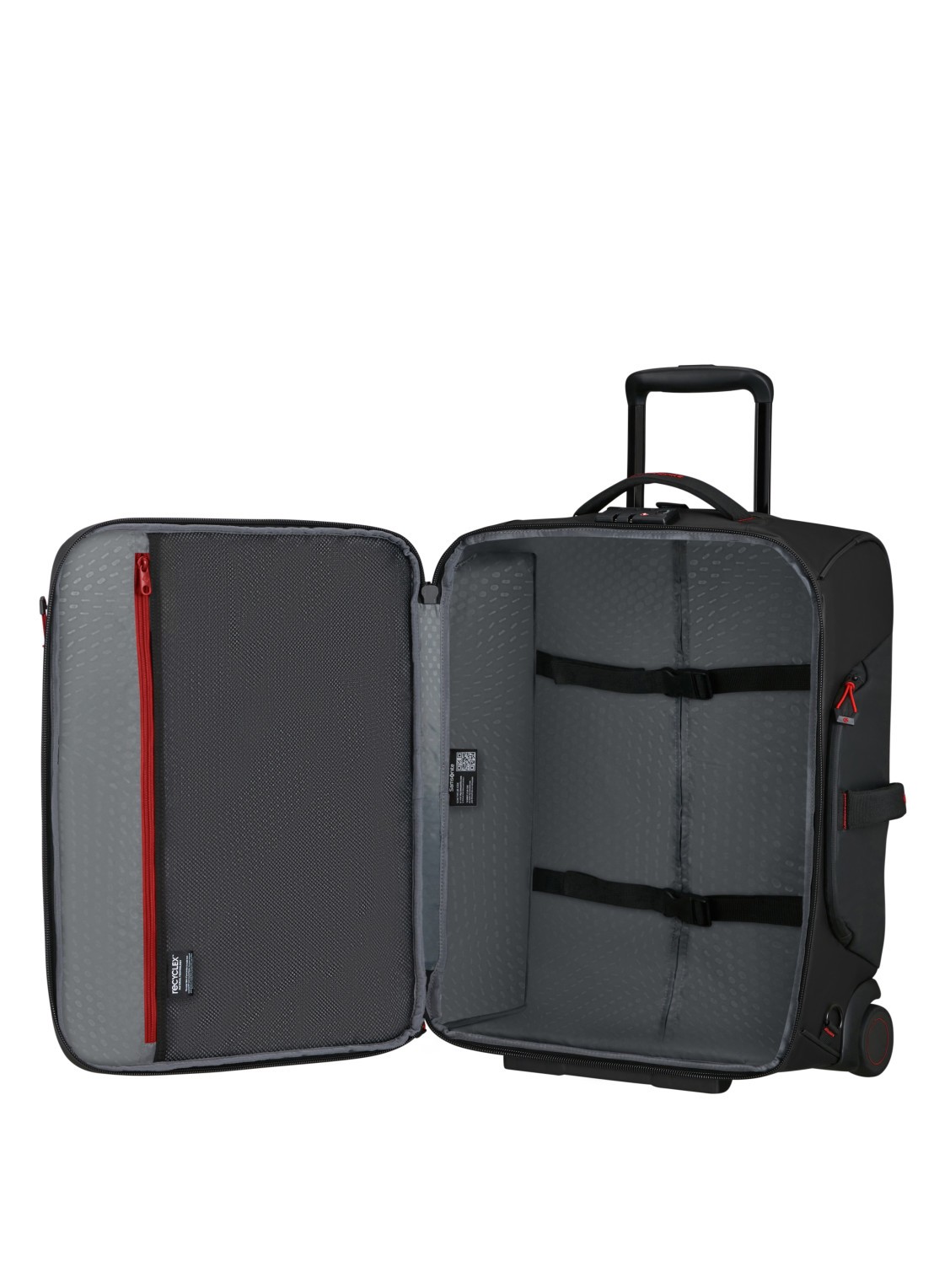 Samsonite Prodiver trolley 55 cm - detail zwart