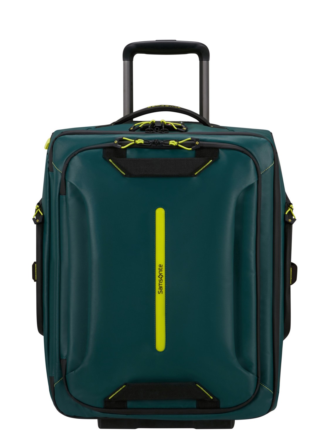 Samsonite Prodiver trolley 55 cm - voorkant 2 dark teal / lime