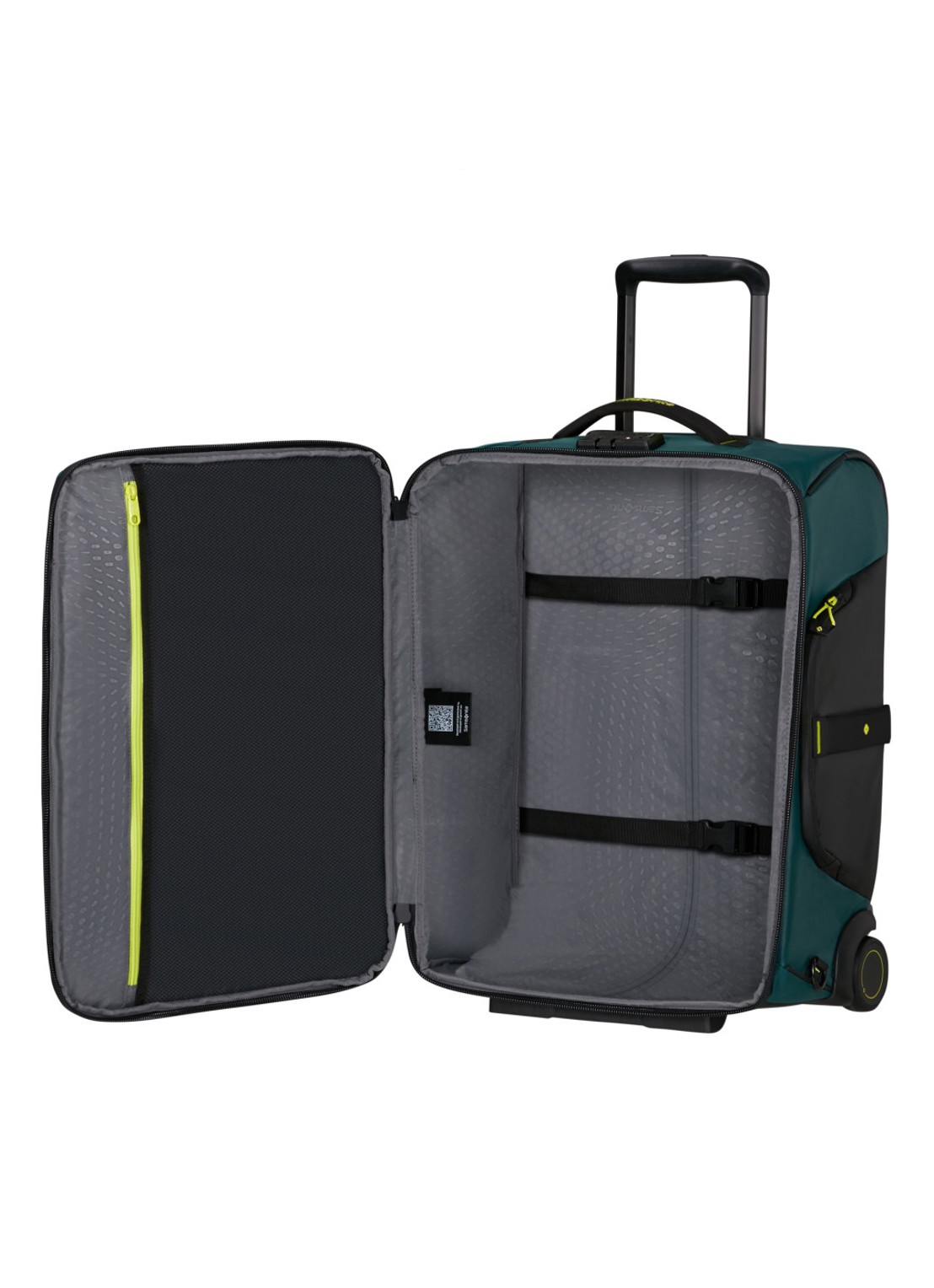 Samsonite Prodiver trolley 55 cm - voorkant 3 dark teal / lime