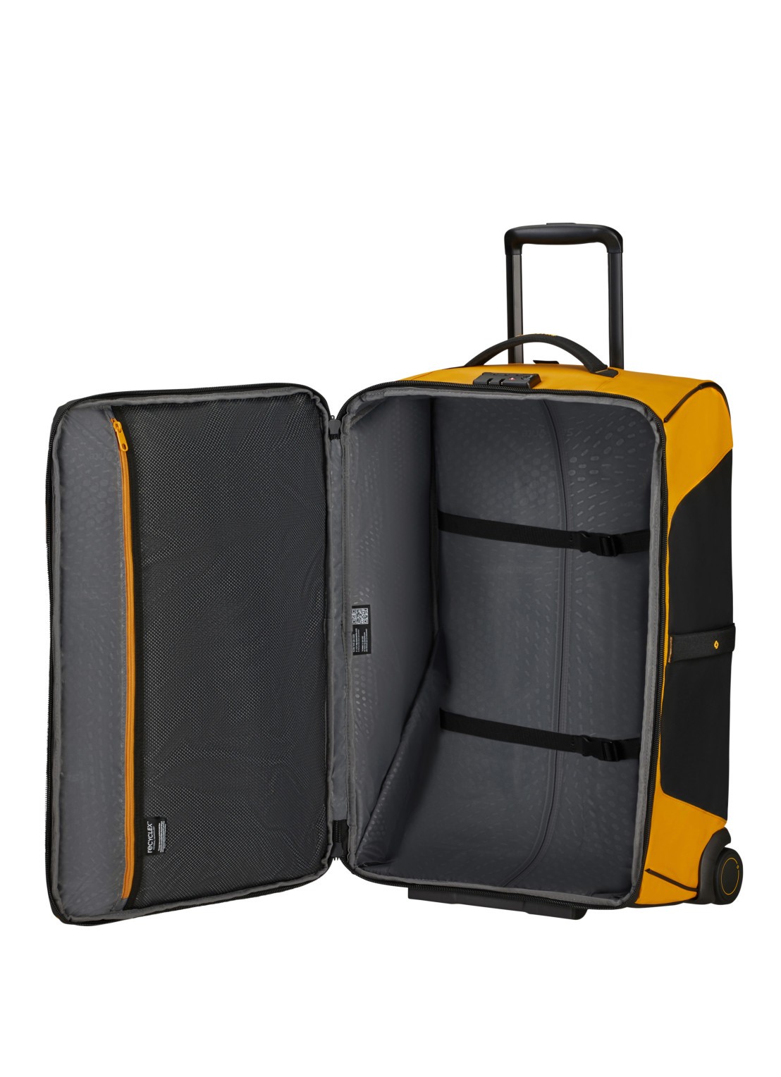 Samsonite Prodiver trolley 67 cm - detail geel