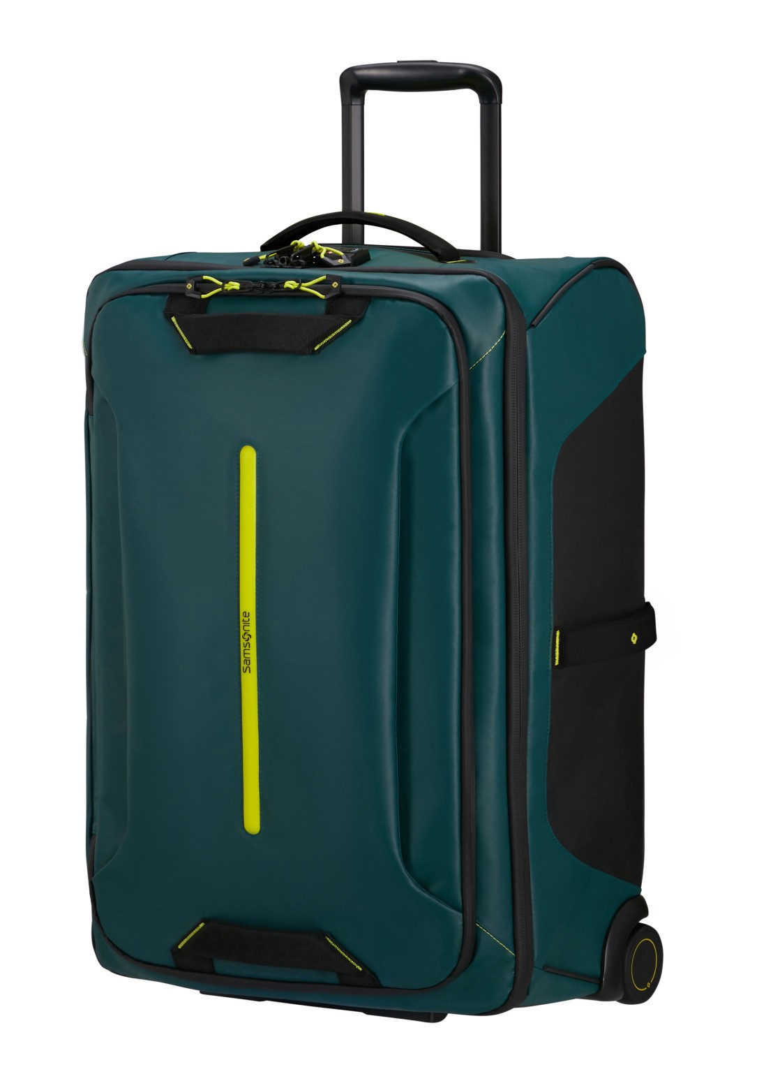 Samsonite Prodiver trolley 67 cm - detail dark teal / lime