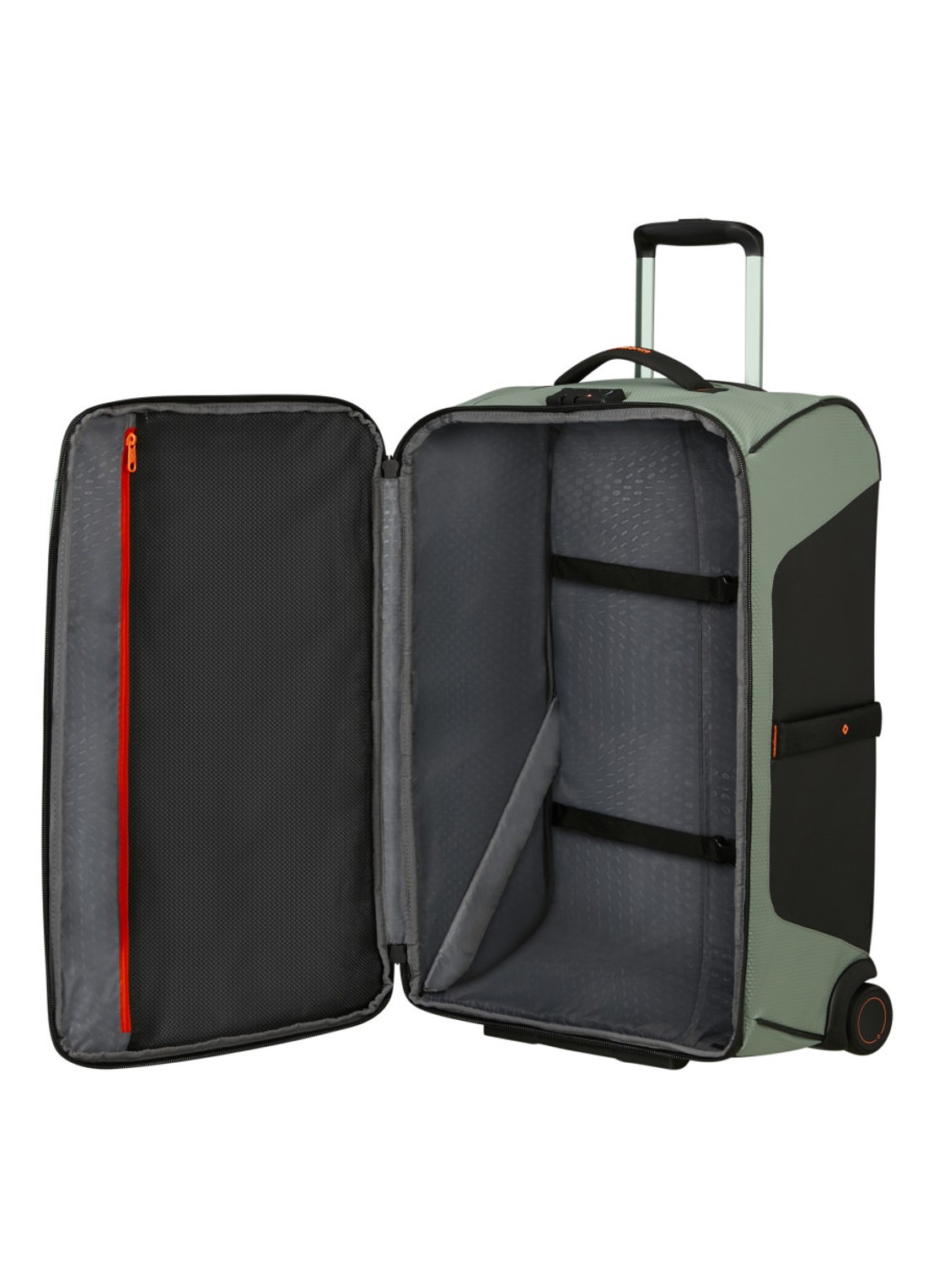 Samsonite Prodiver trolley 67 cm - achterkant 4 lichtgroen