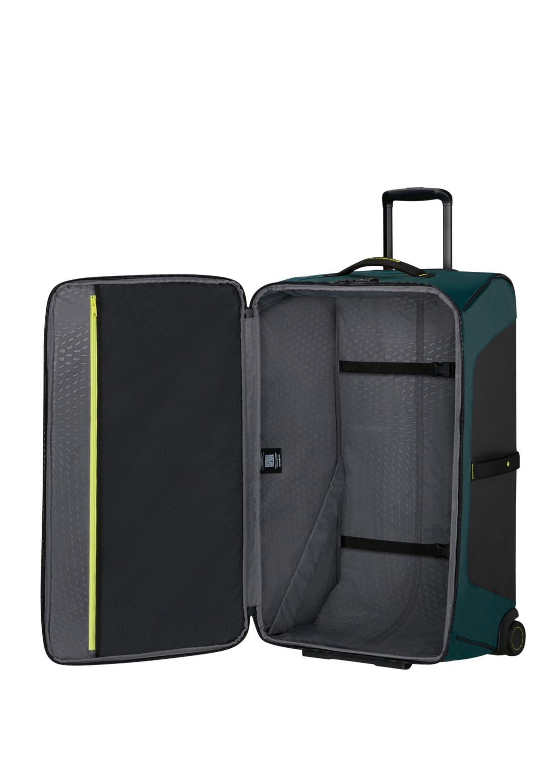 Samsonite Prodiver trolley 79 cm - voorkant 4 dark teal / lime