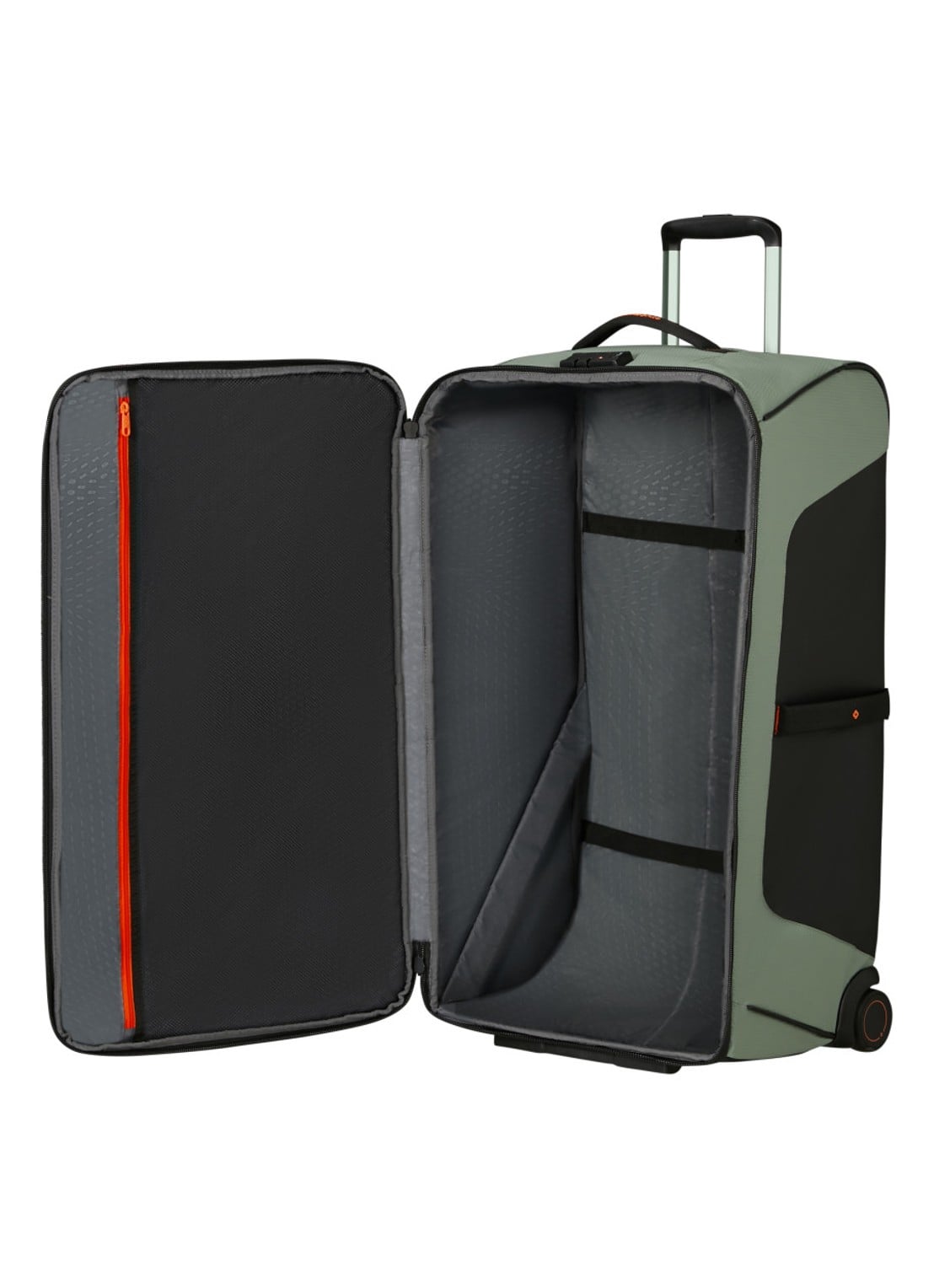 Samsonite Prodiver trolley 79 cm - achterkant 3 lichtgroen