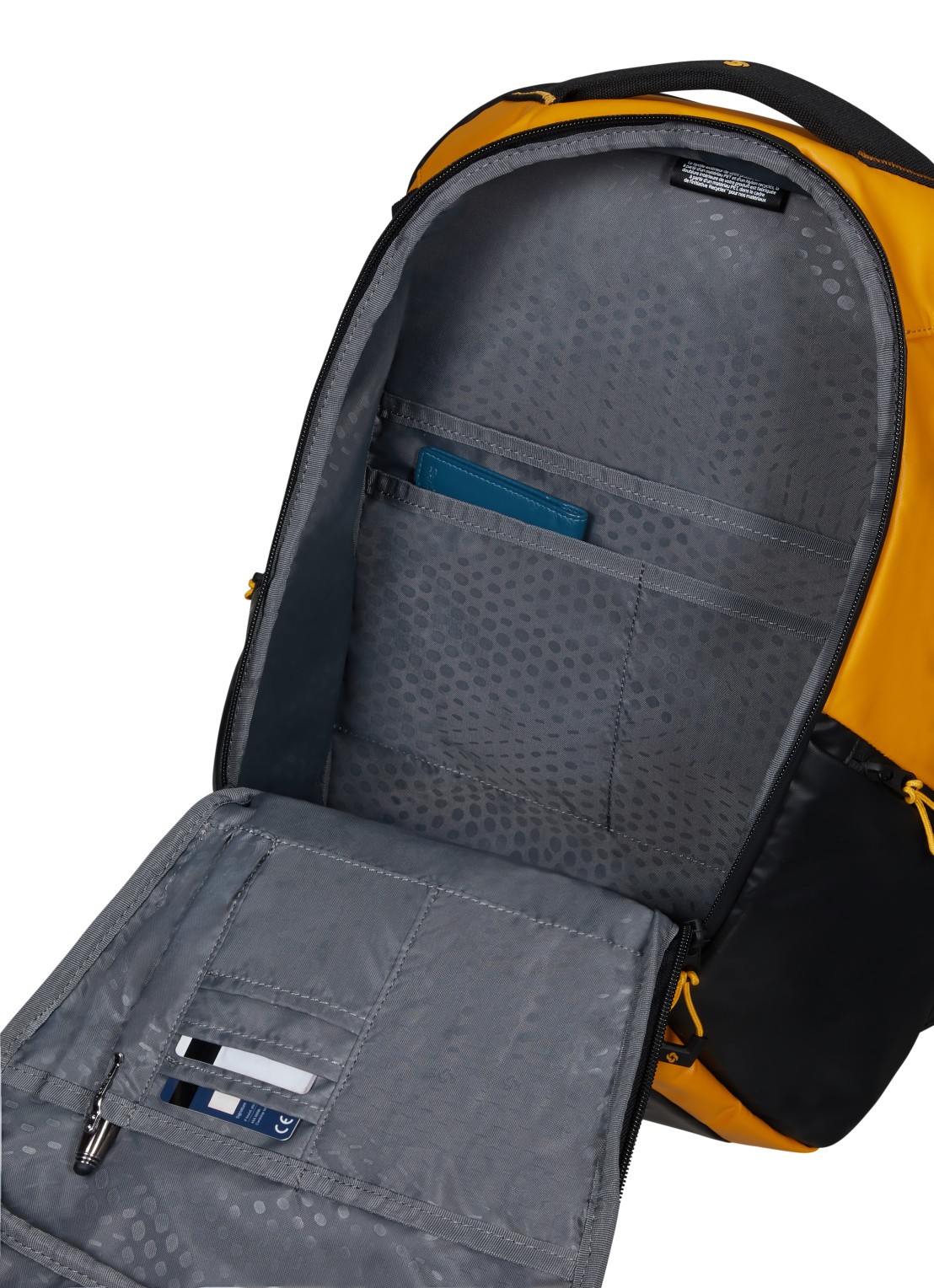 Samsonite Prodiver Urban laptoprugzak - achterkant 3 geel