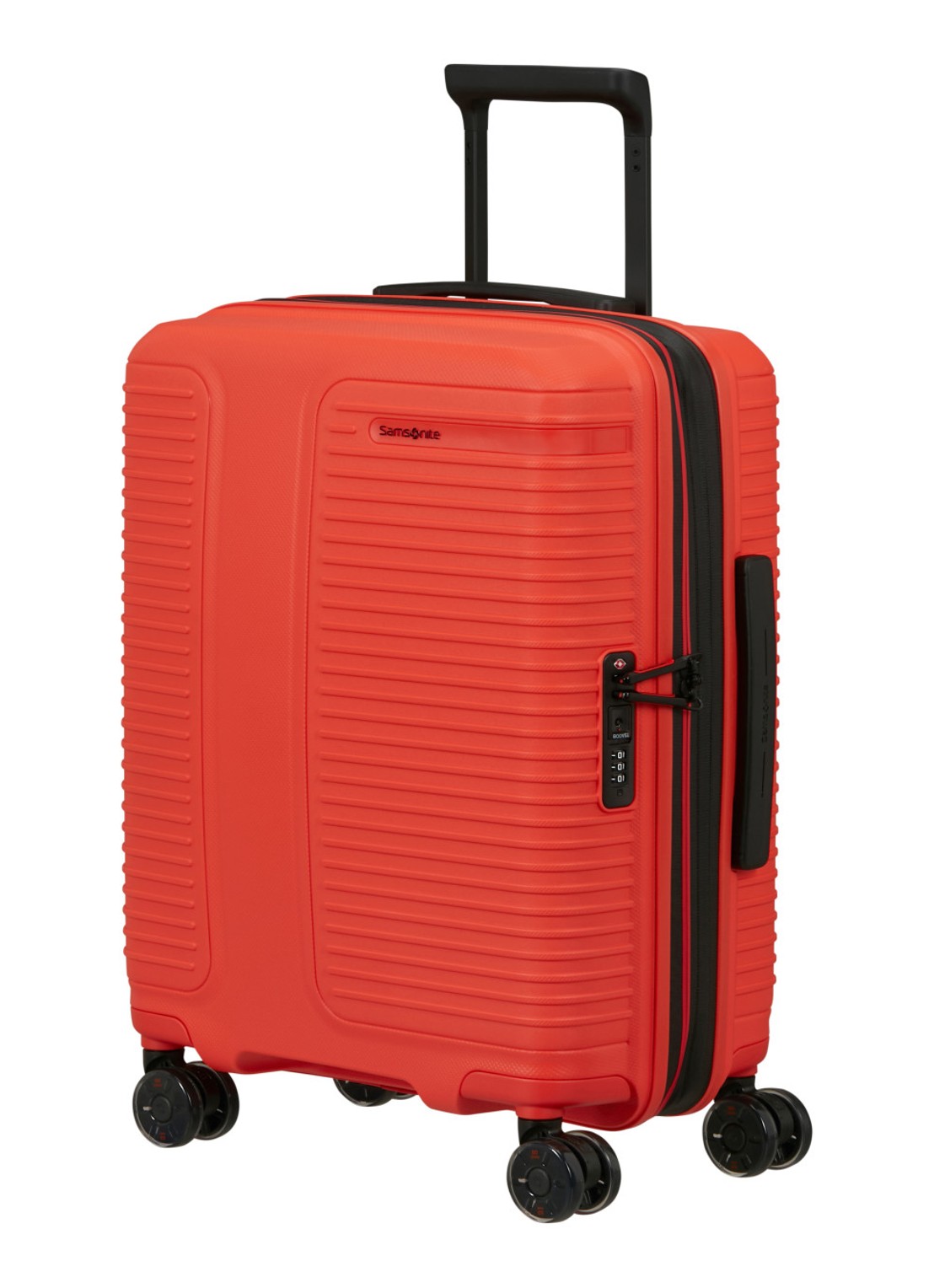 Samsonite Prodiver vergrootbare spinner 55 cm - voorkant 4 oranjerood