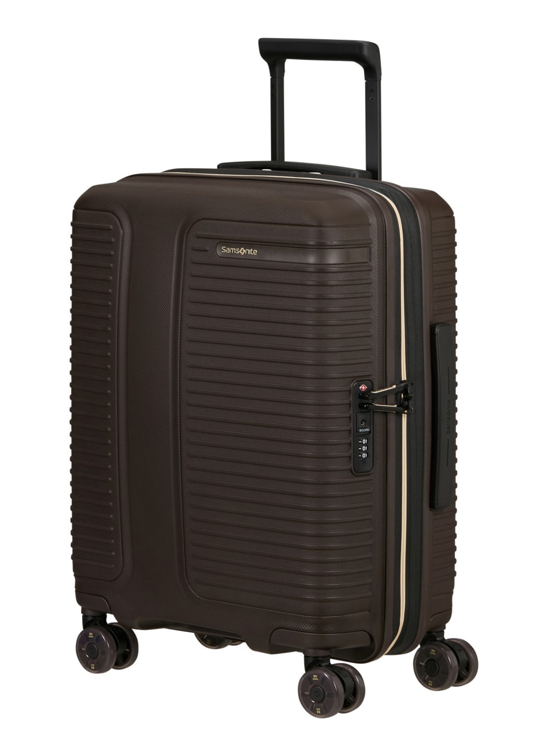 Samsonite Prodiver vergrootbare spinner 55 cm - voorkant 2 bruin
