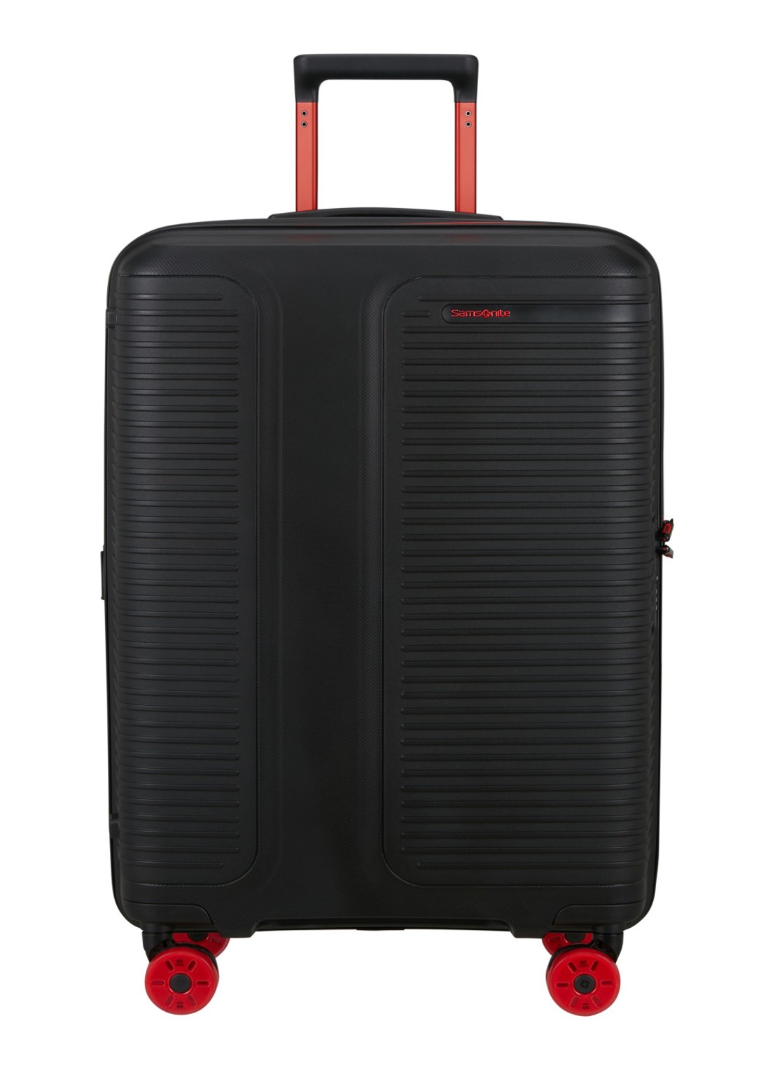 Samsonite Prodiver vergrootbare spinner 69 cm - voorkant 3 zwart