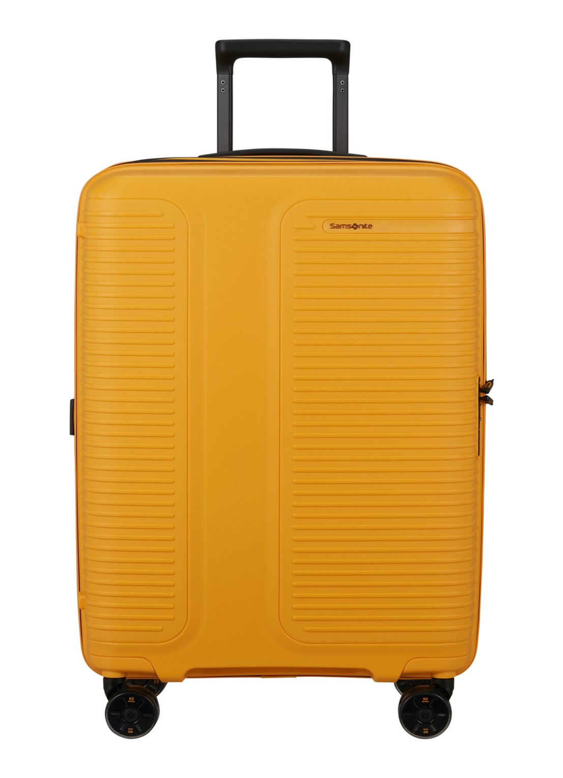 Samsonite Prodiver vergrootbare spinner 69 cm - voorkant 4 geel