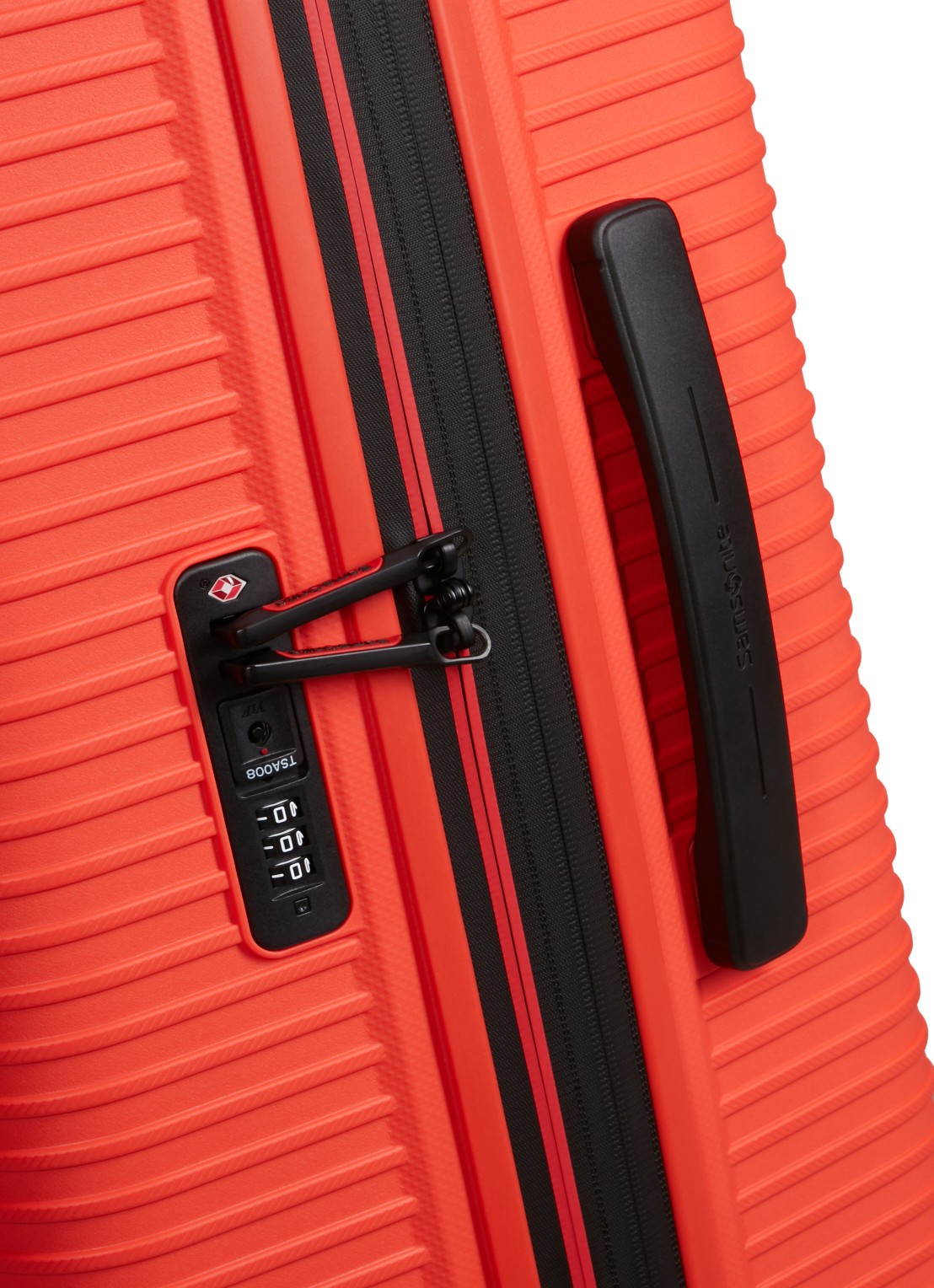 Samsonite Prodiver vergrootbare spinner 69 cm - detail 5 oranjerood